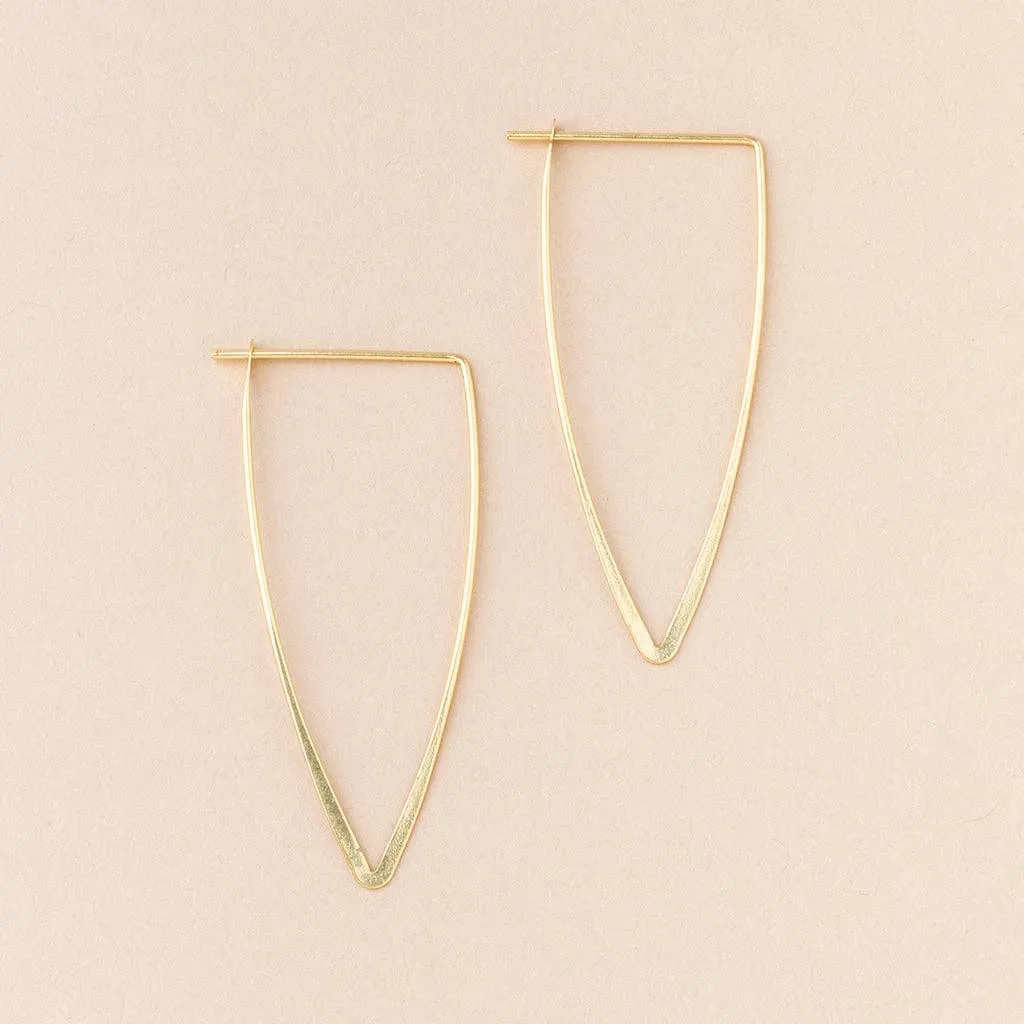 Galaxy Triangle Refined Earring