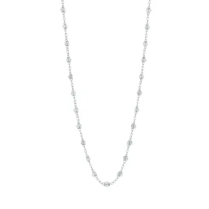 Gigi Clozeau 18K Classic Necklace 34" White Gold