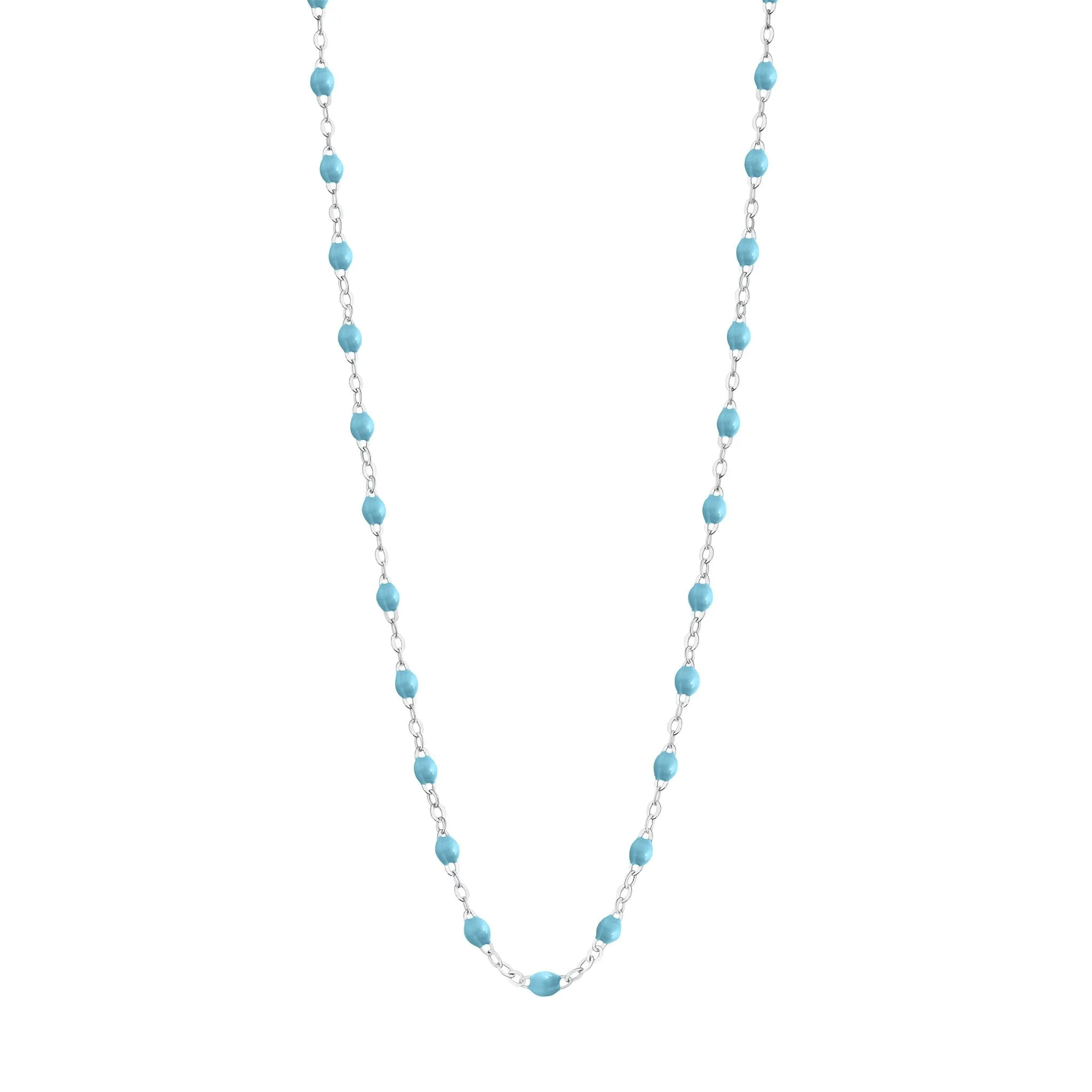 Gigi Clozeau 18K Classic Necklace 34" White Gold