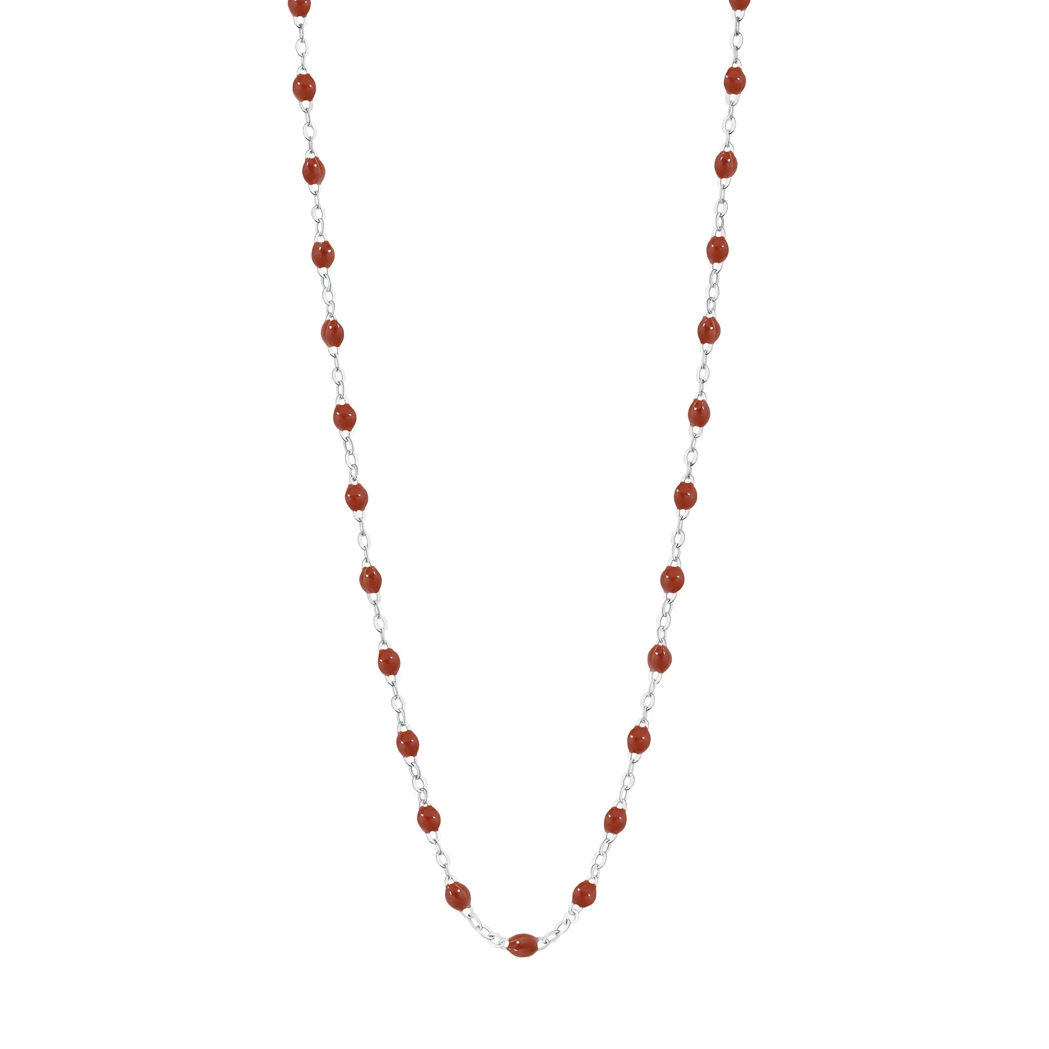 Gigi Clozeau 18K Classic Necklace 34" White Gold