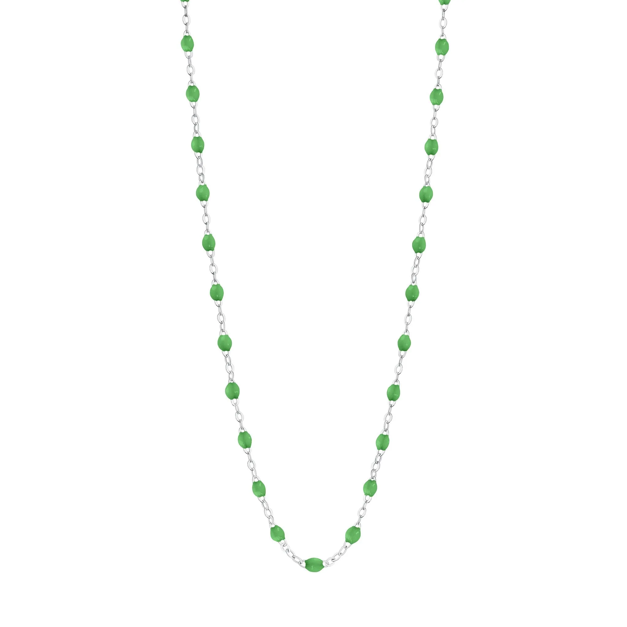 Gigi Clozeau 18K Classic Necklace 34" White Gold