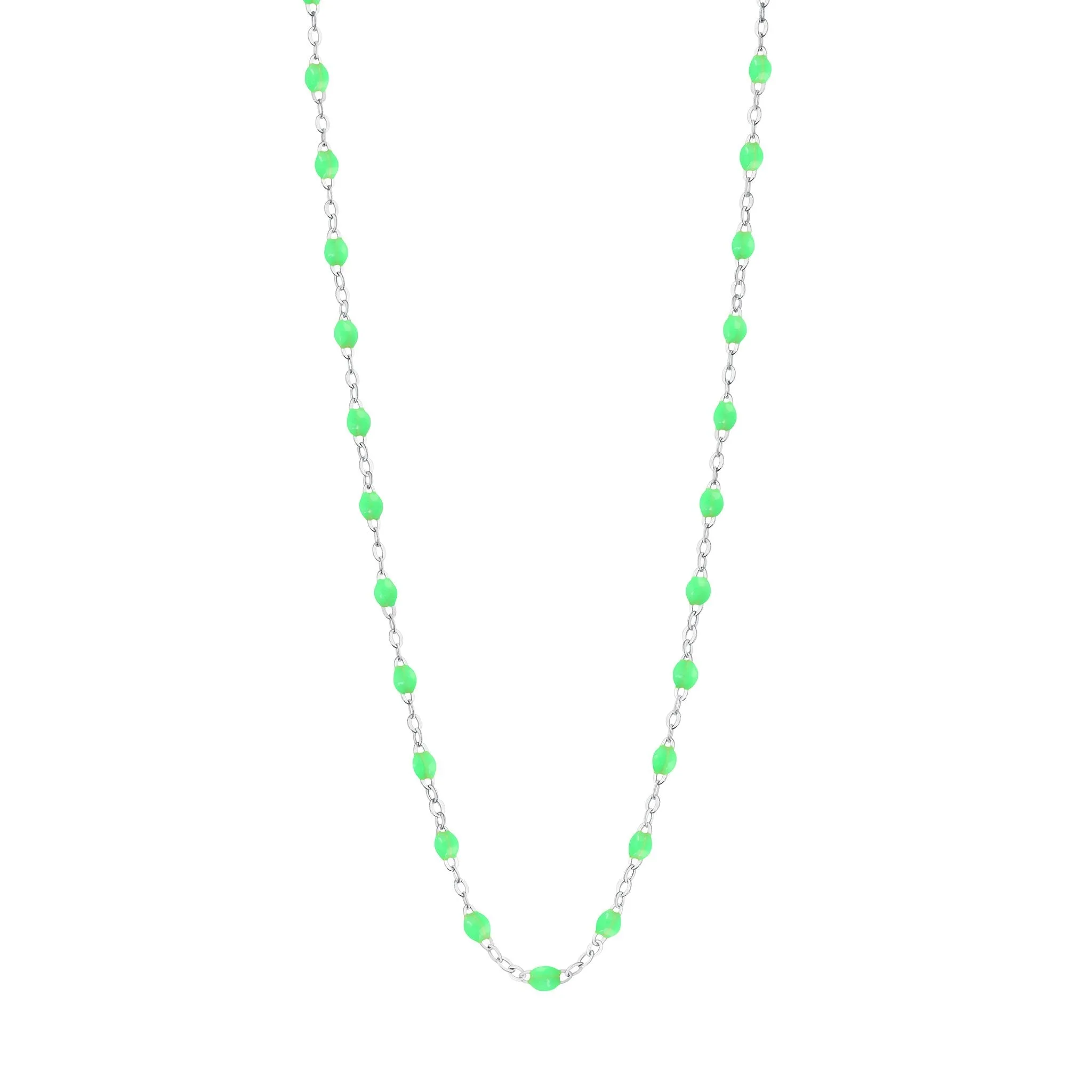 Gigi Clozeau 18K Classic Necklace 34" White Gold