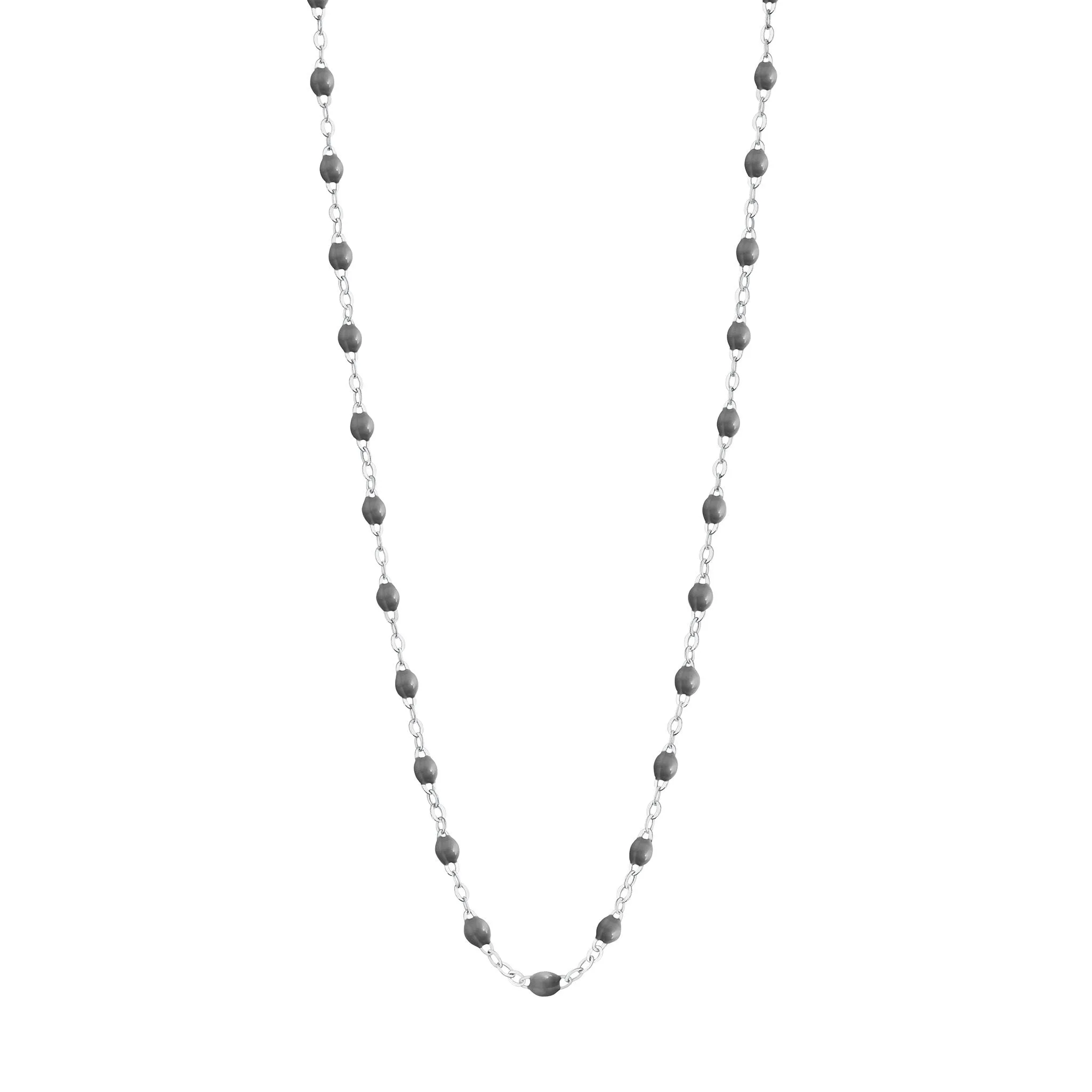 Gigi Clozeau 18K Classic Necklace 34" White Gold