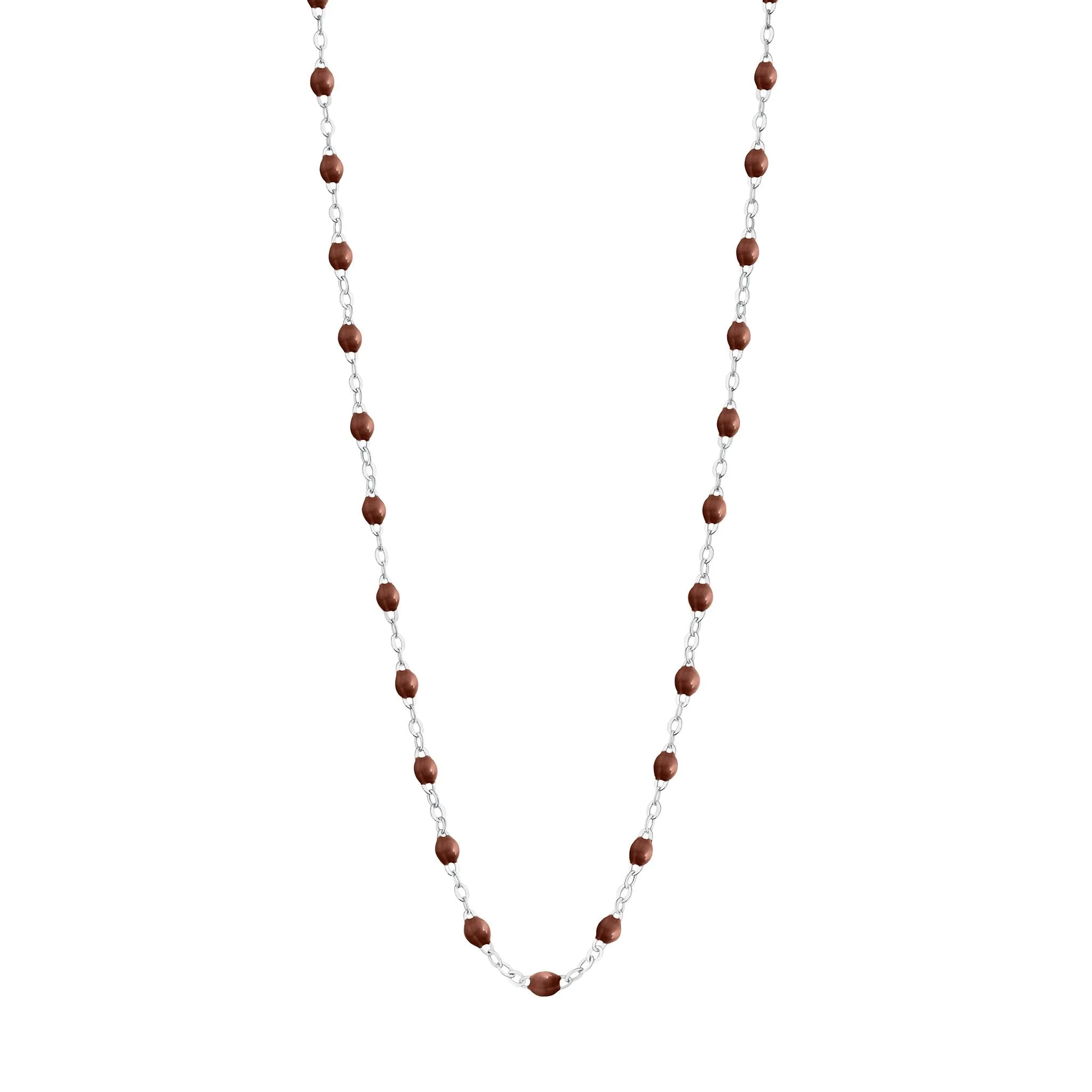 Gigi Clozeau 18K Classic Necklace 34" White Gold