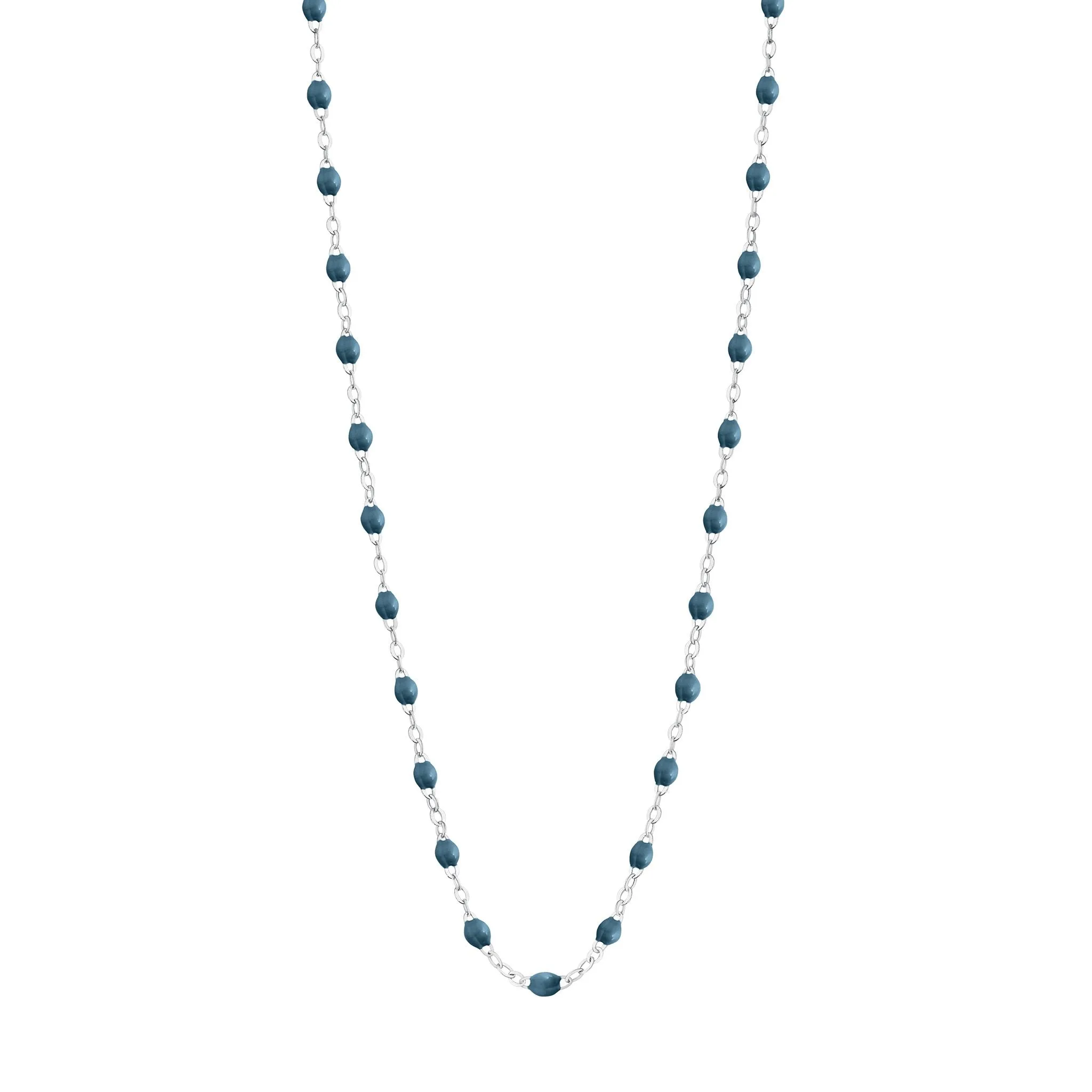 Gigi Clozeau 18K Classic Necklace 34" White Gold