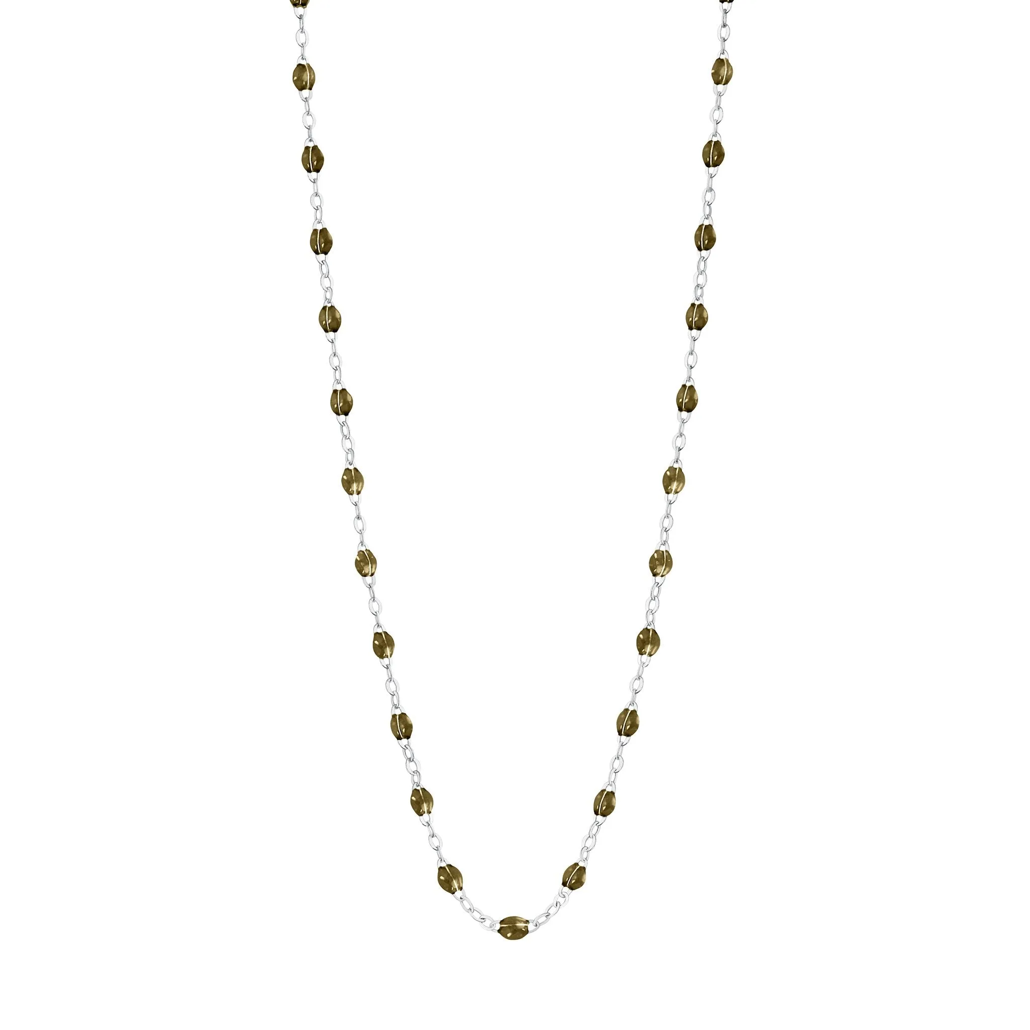 Gigi Clozeau 18K Classic Necklace 34" White Gold