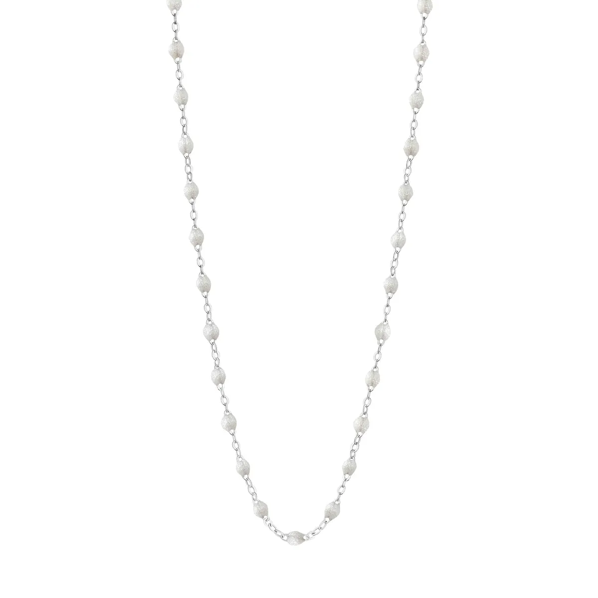Gigi Clozeau 18K Classic Necklace 34" White Gold