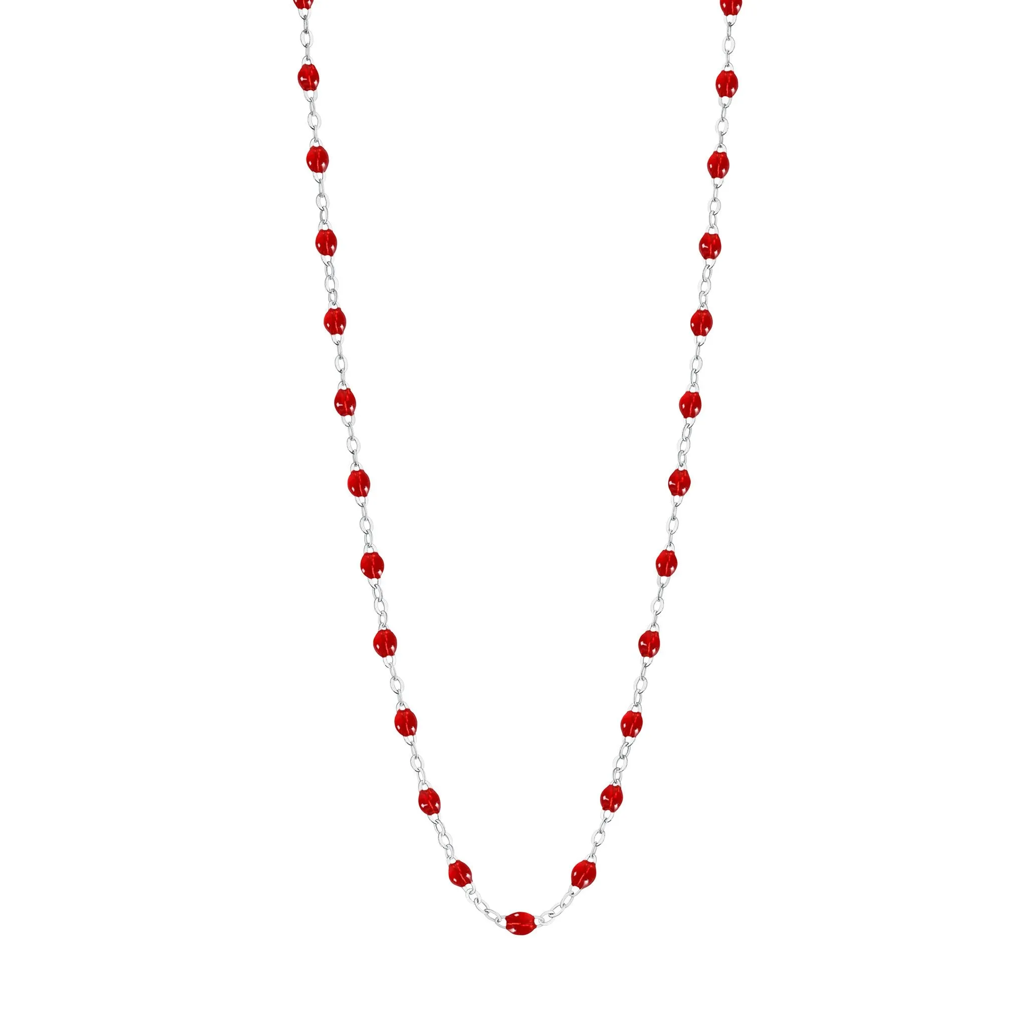 Gigi Clozeau 18K Classic Necklace 34" White Gold