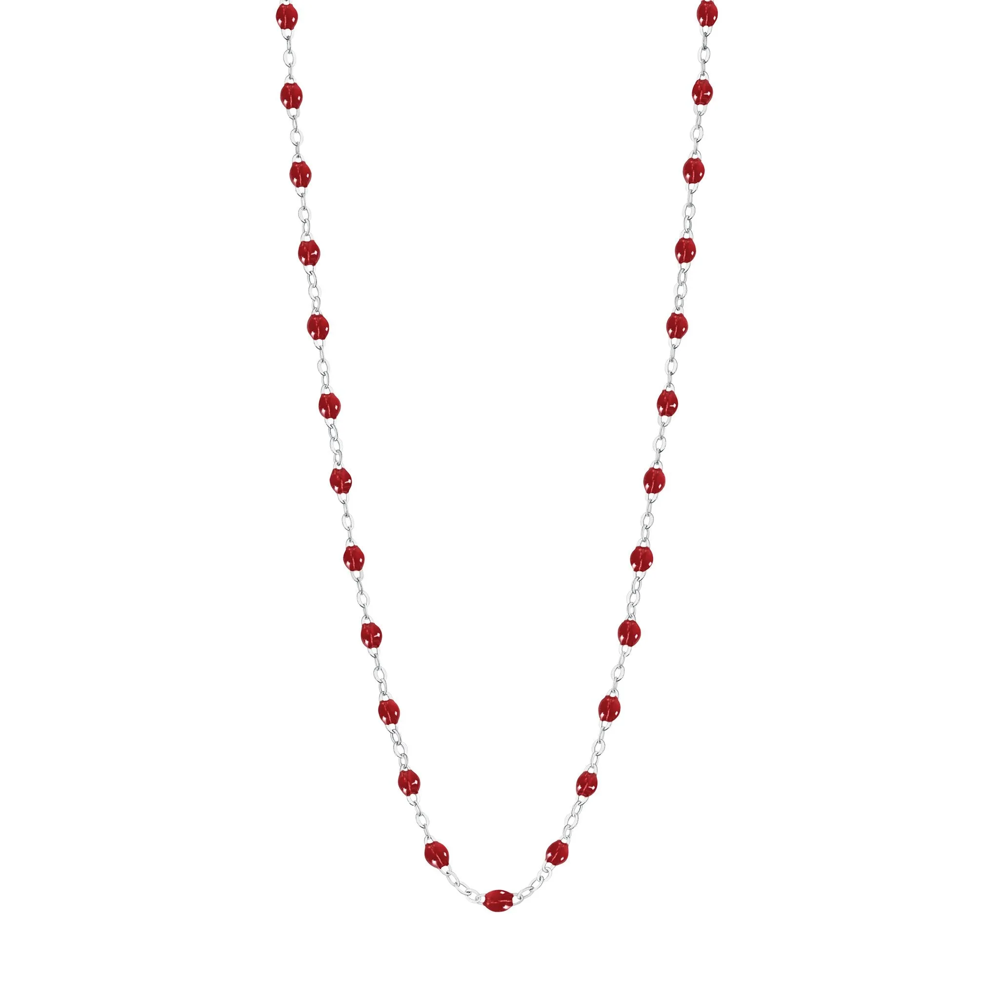 Gigi Clozeau 18K Classic Necklace 34" White Gold
