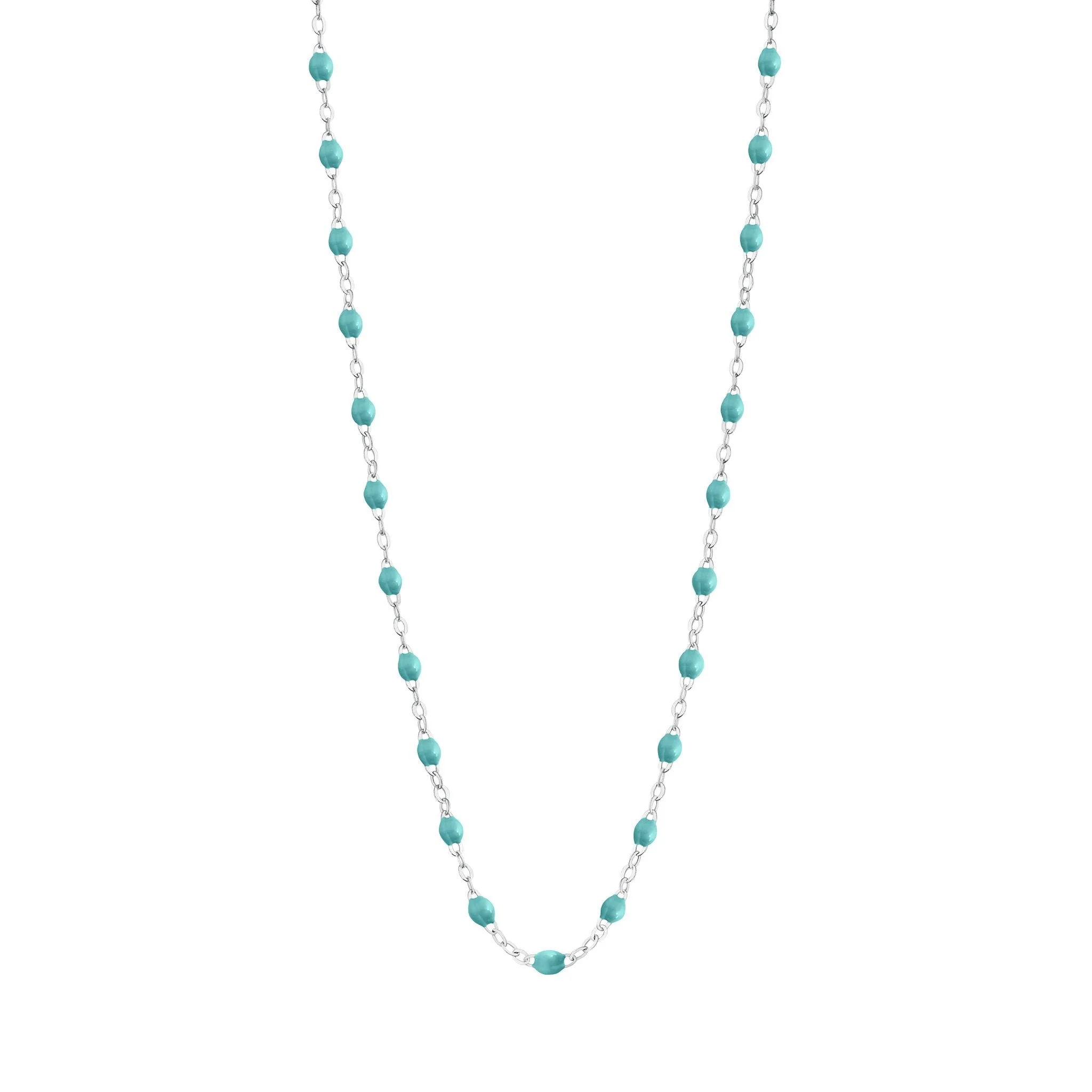 Gigi Clozeau 18K Classic Necklace 34" White Gold