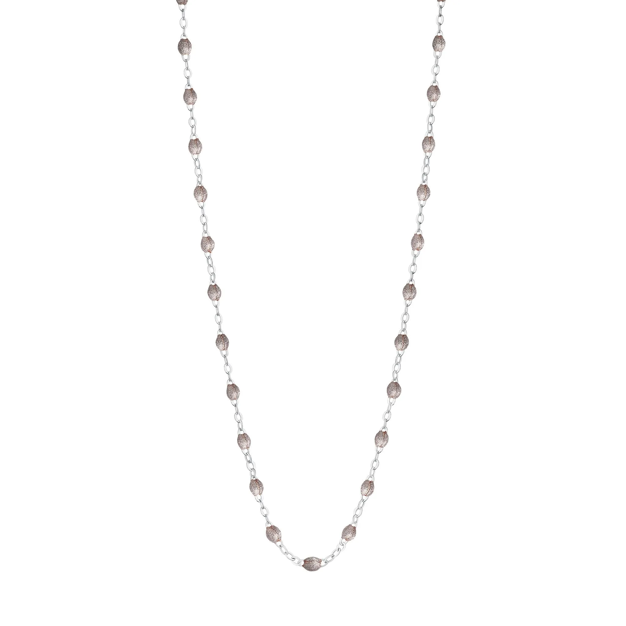 Gigi Clozeau 18K Classic Necklace 34" White Gold
