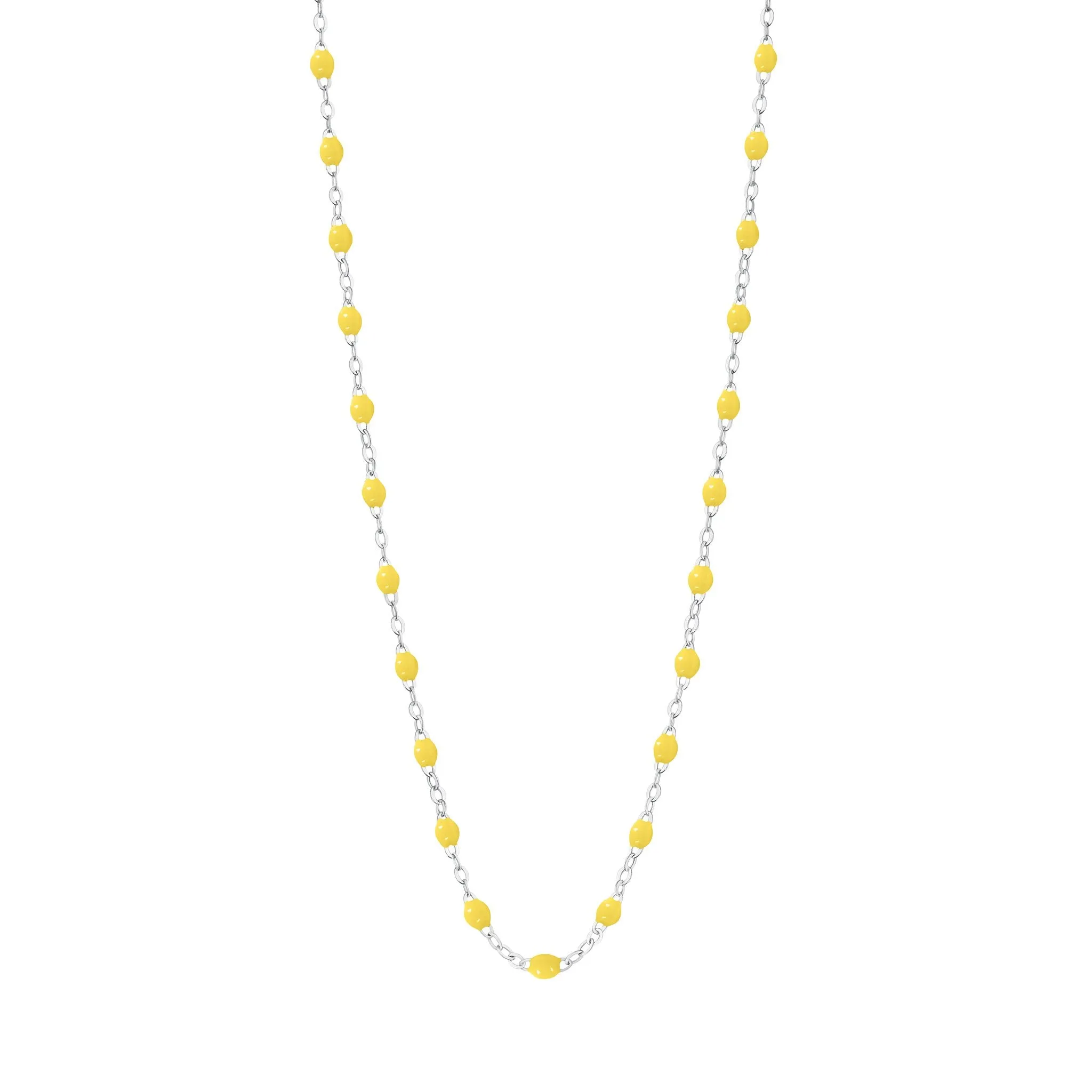 Gigi Clozeau 18K Classic Necklace 34" White Gold
