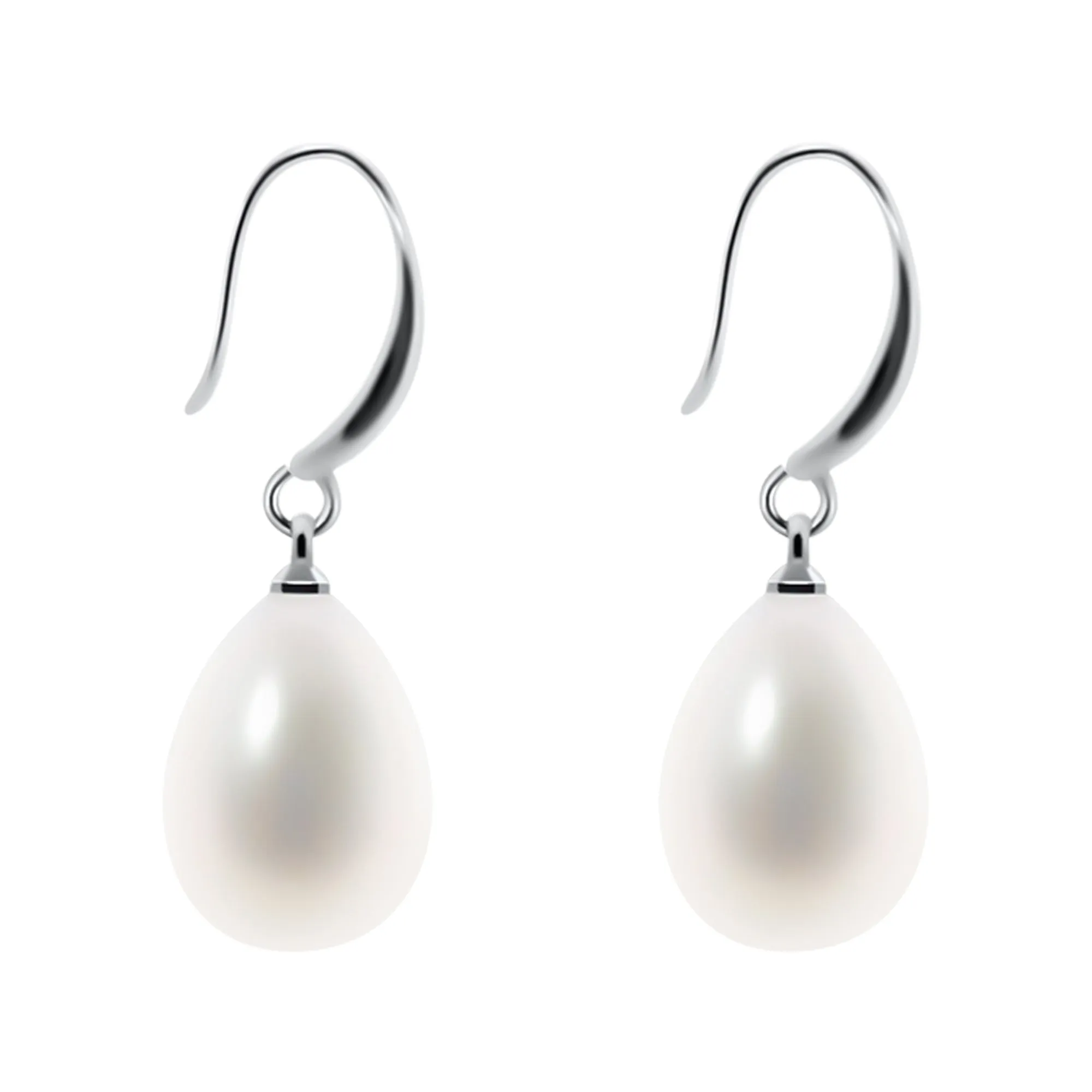 Girl with the Pearl Earrings Silver Plated Pearl Drop Earring