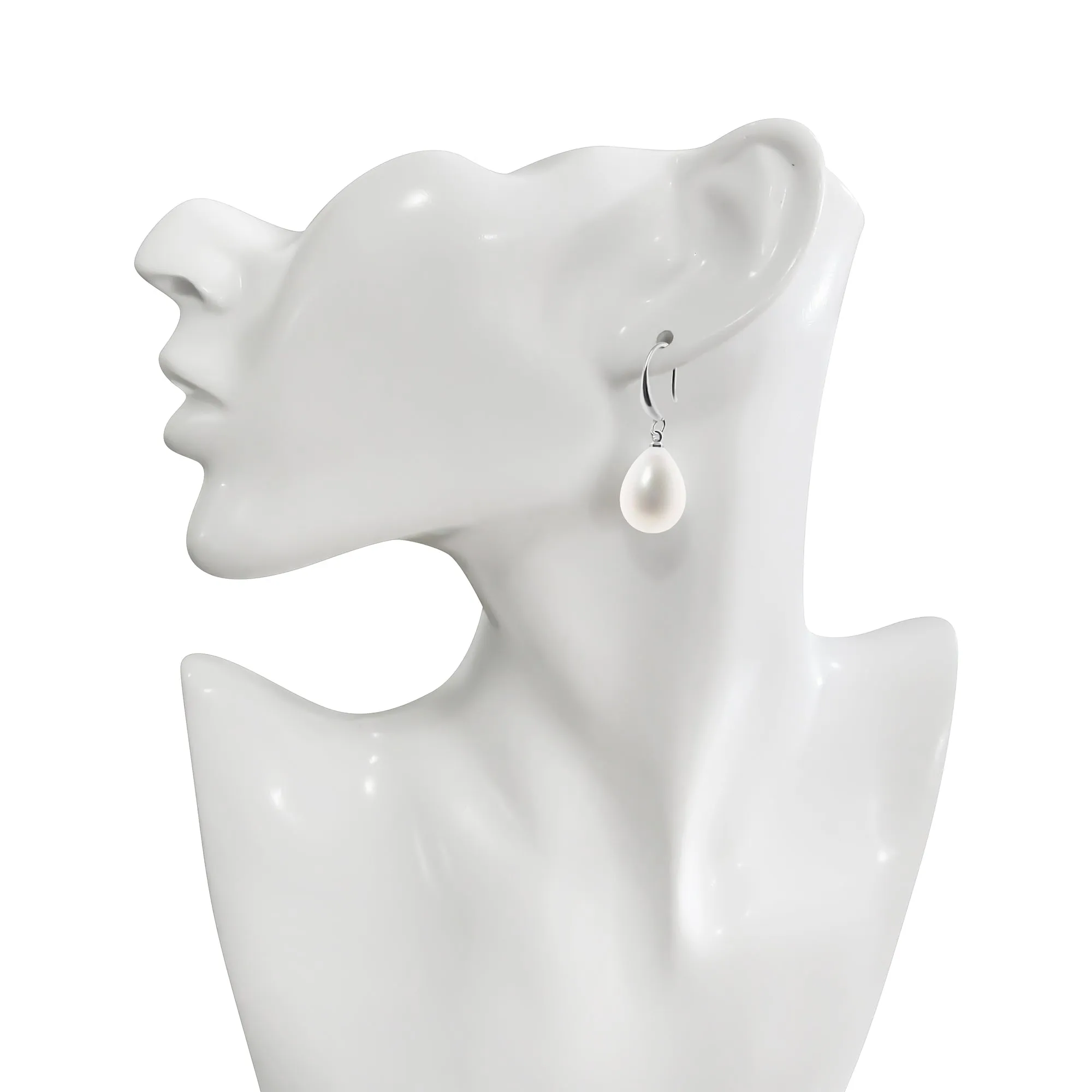 Girl with the Pearl Earrings Silver Plated Pearl Drop Earring