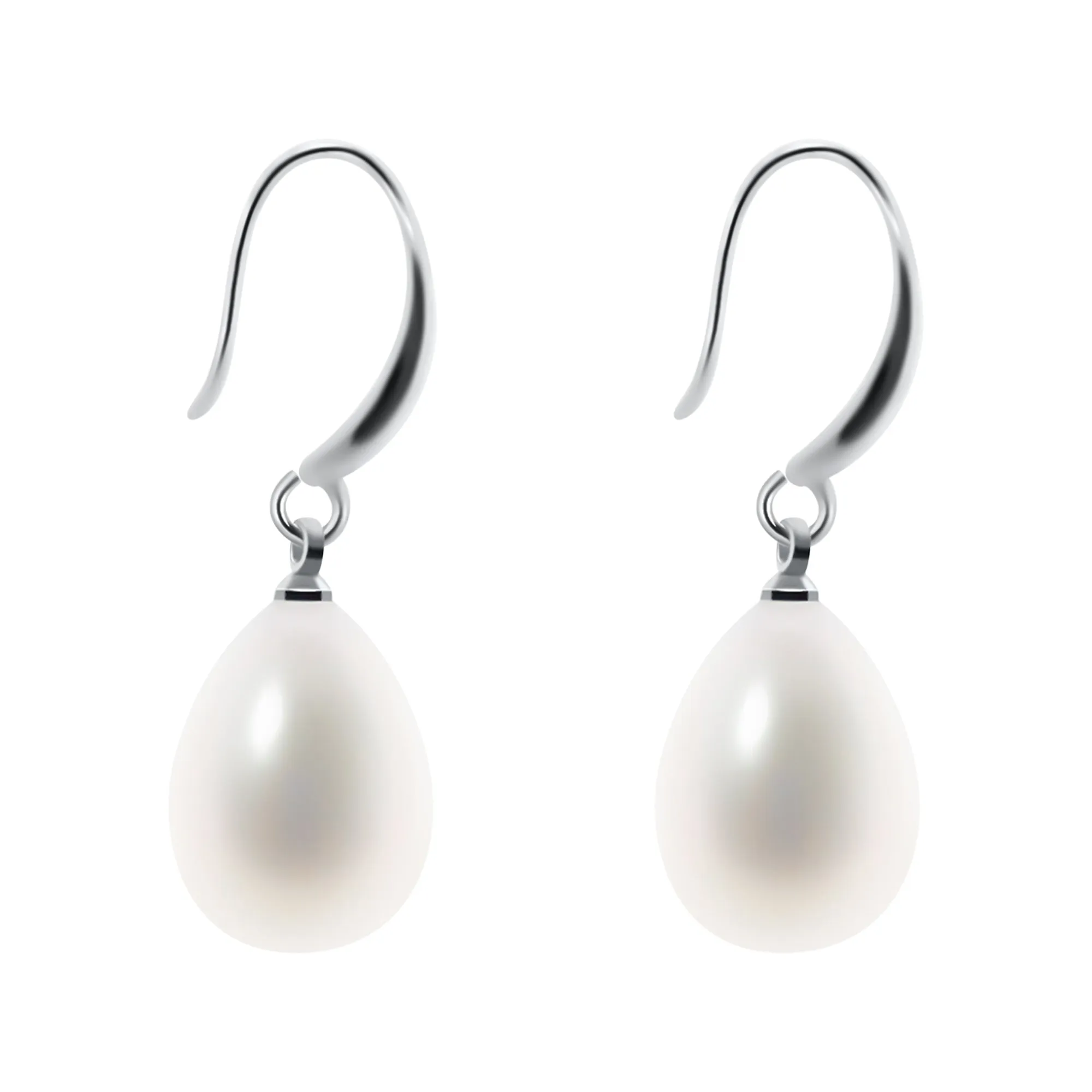 Girl with the Pearl Earrings Silver Plated Pearl Drop Earring