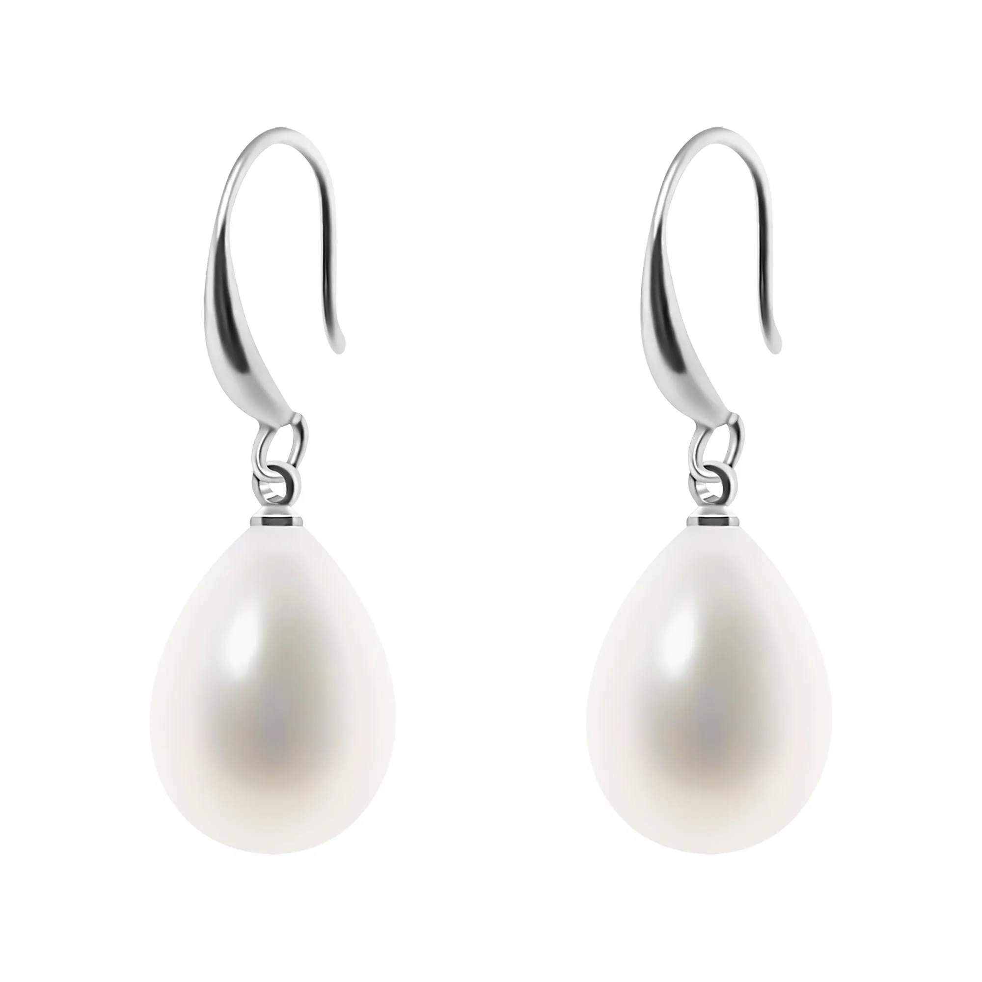 Girl with the Pearl Earrings Silver Plated Pearl Drop Earring