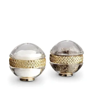 Gold Braid Salt and Pepper