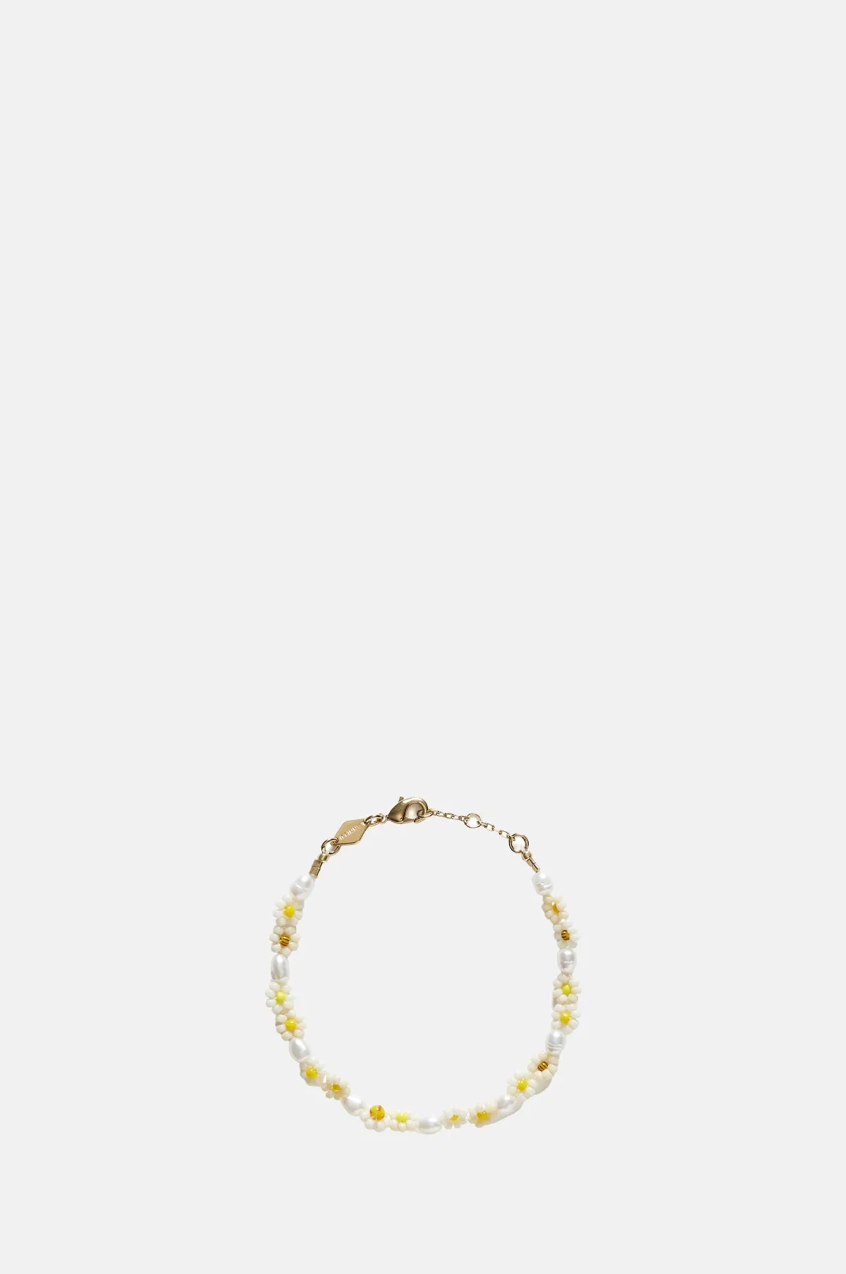 Gold Daisy Flower Bracelet