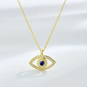 Golden Eye Necklace
