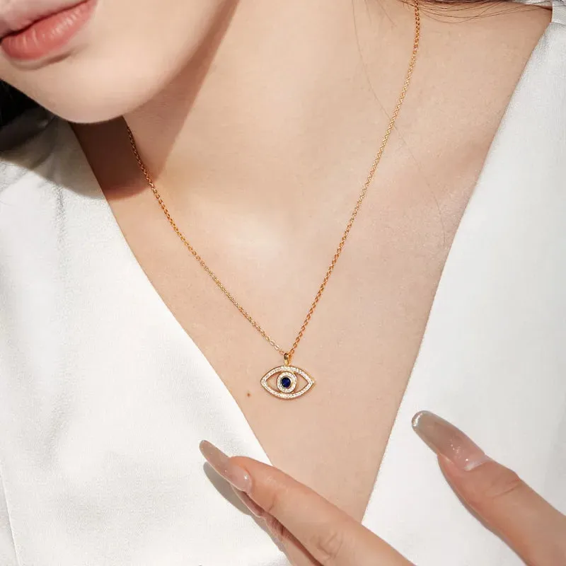 Golden Eye Necklace