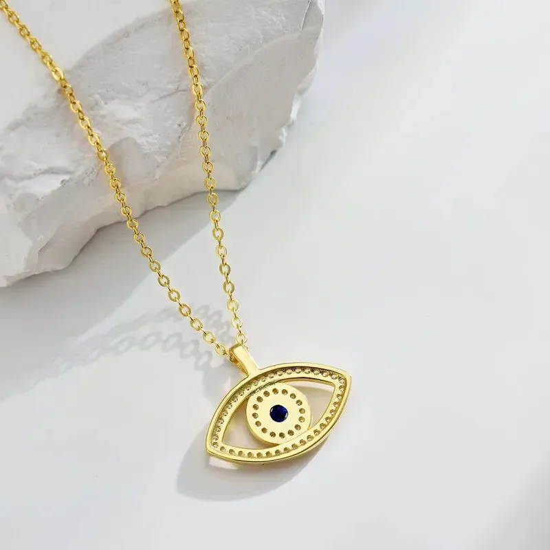 Golden Eye Necklace