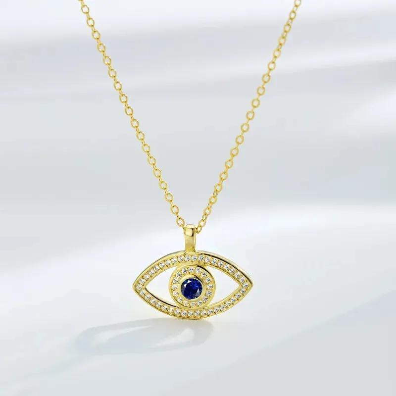 Golden Eye Necklace