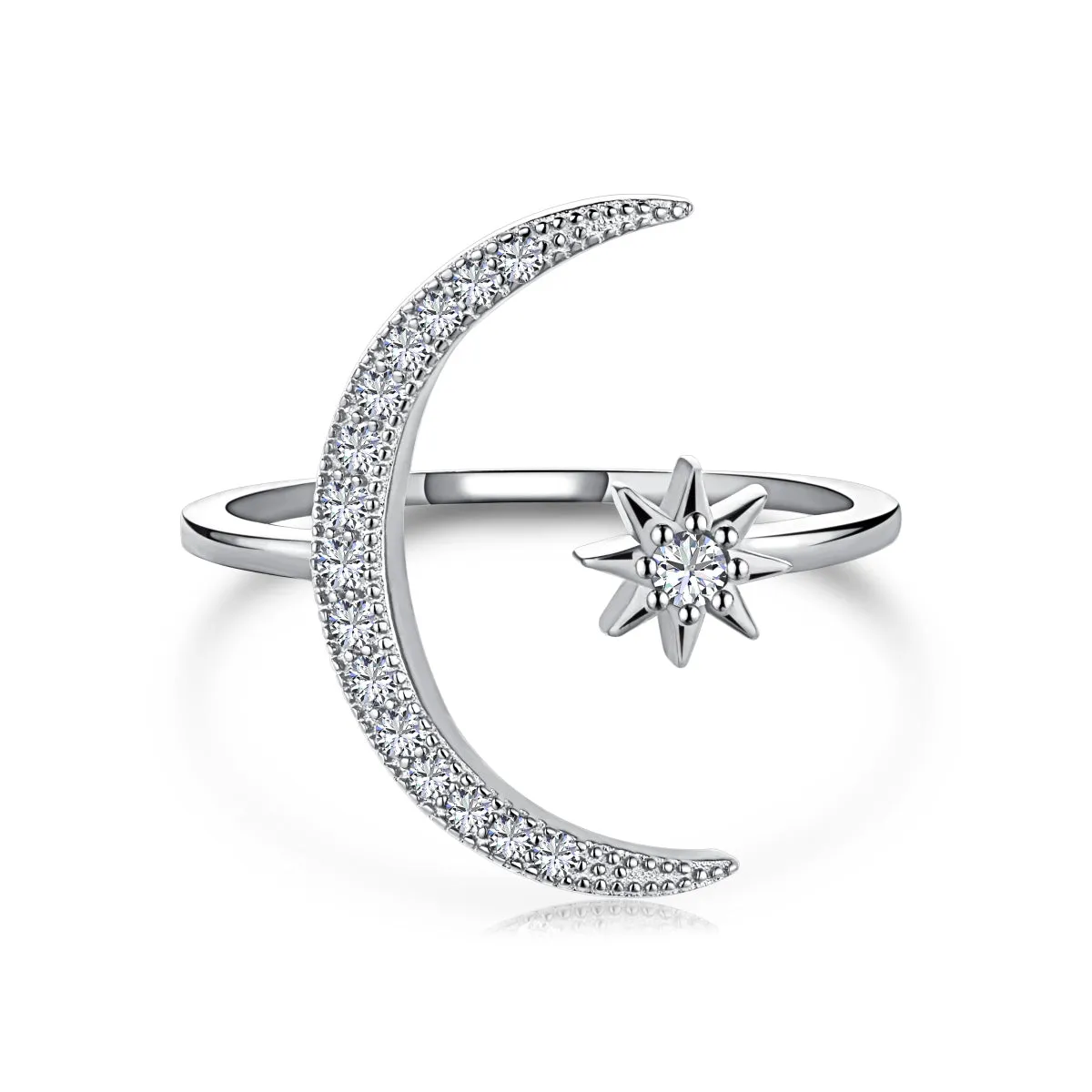 [Goodv]Eternity Moon & Star Ring