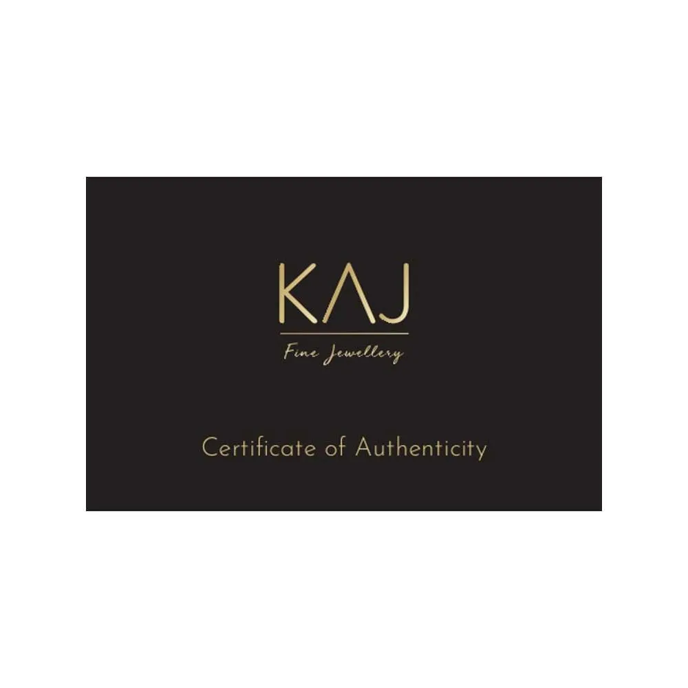 Kaj Fine Jewellery Black Diamond Bombee Ring in 18KT White Gold
