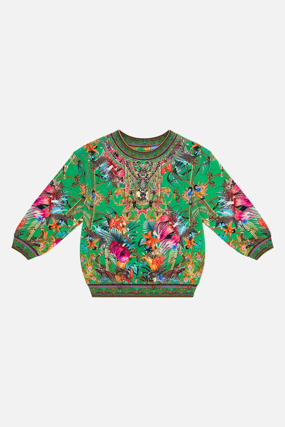 KIDS RELAXED SWEATER 12-14 CURIOUS AND CURIOUSER