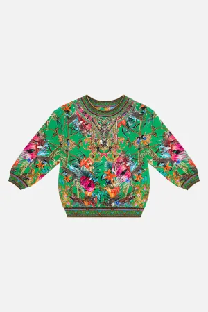 KIDS RELAXED SWEATER 12-14 CURIOUS AND CURIOUSER