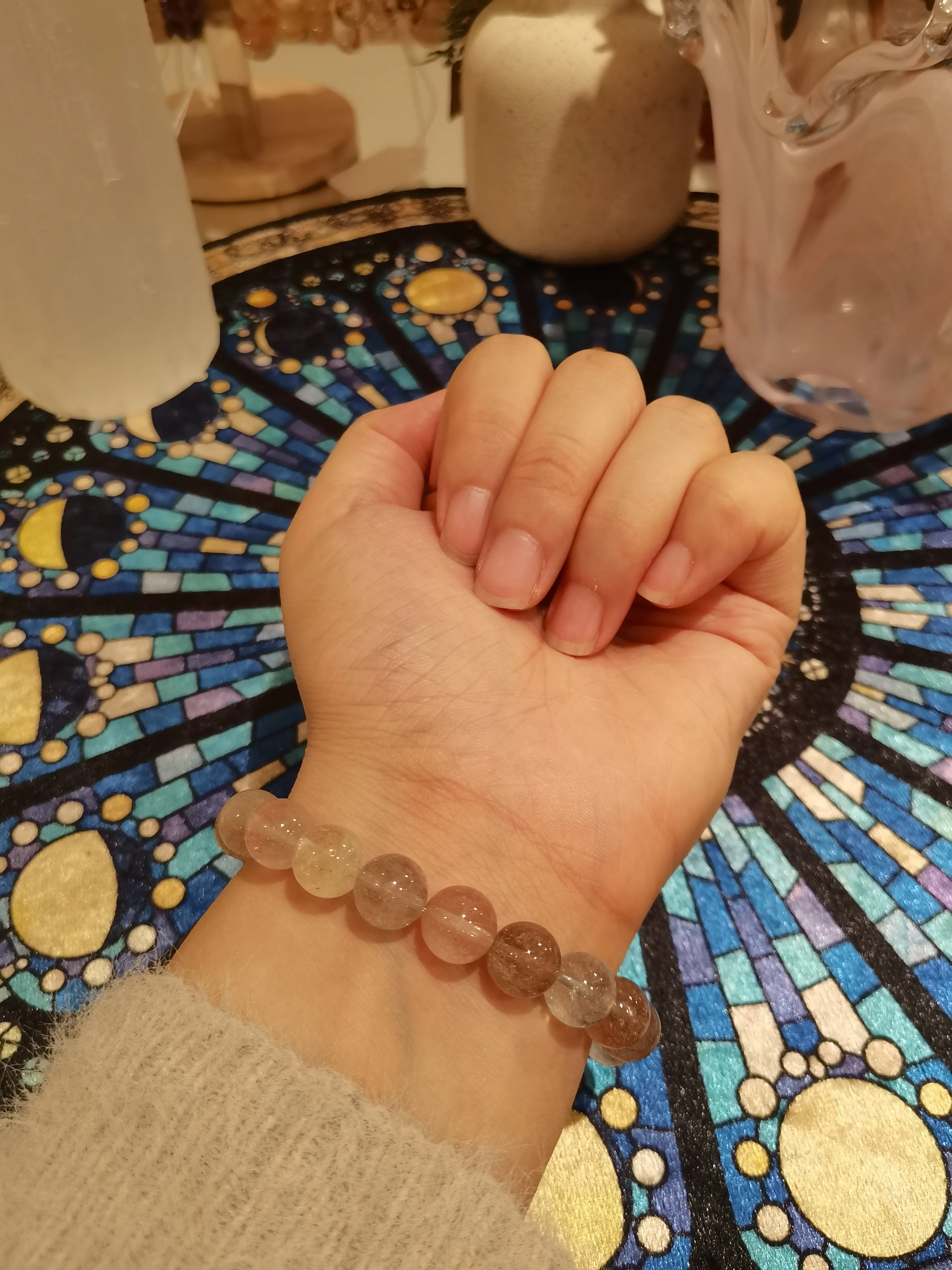 Let It Go Rabbit Hair Bracelet