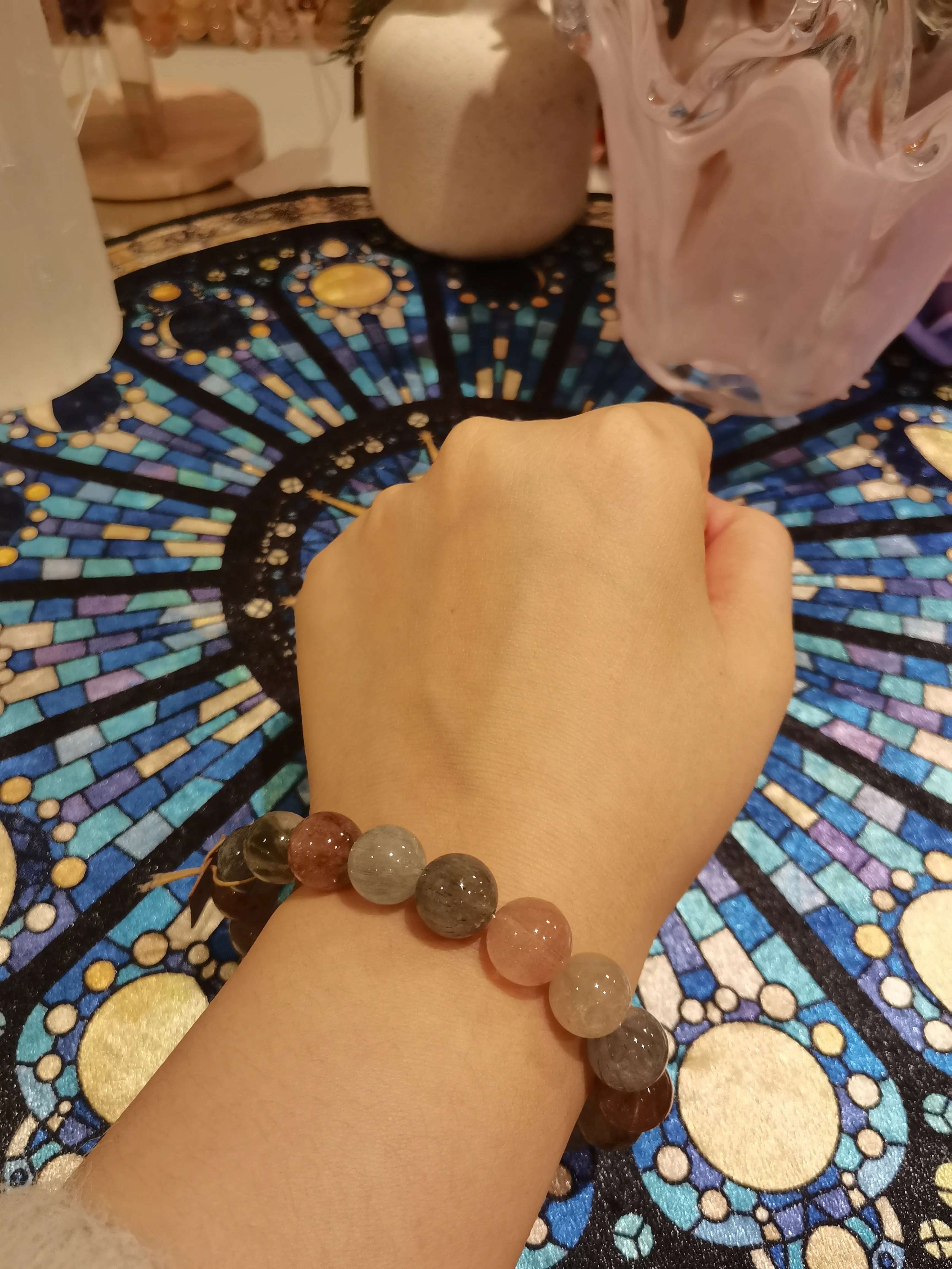 Let It Go Rabbit Hair Bracelet