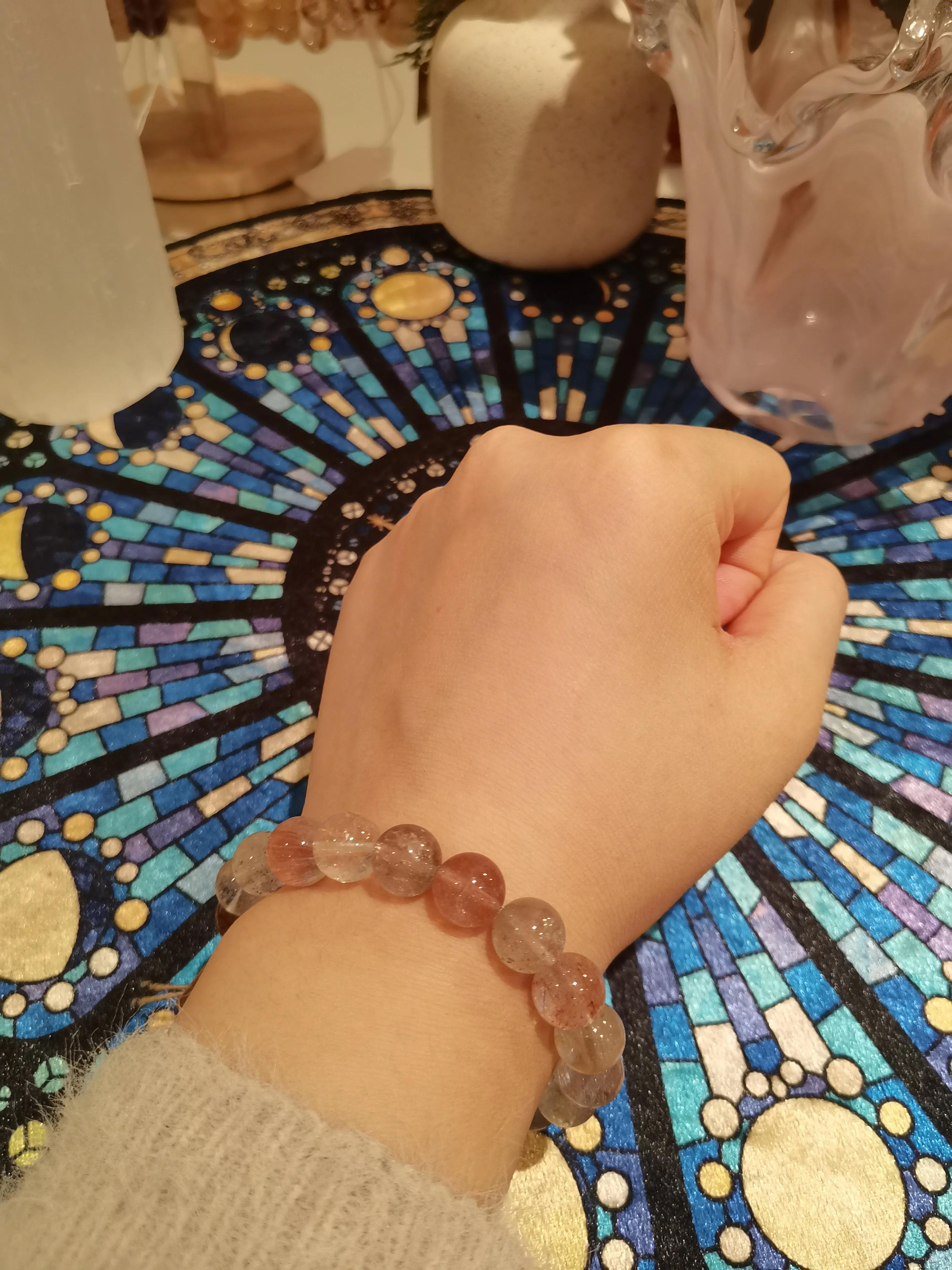 Let It Go Rabbit Hair Bracelet