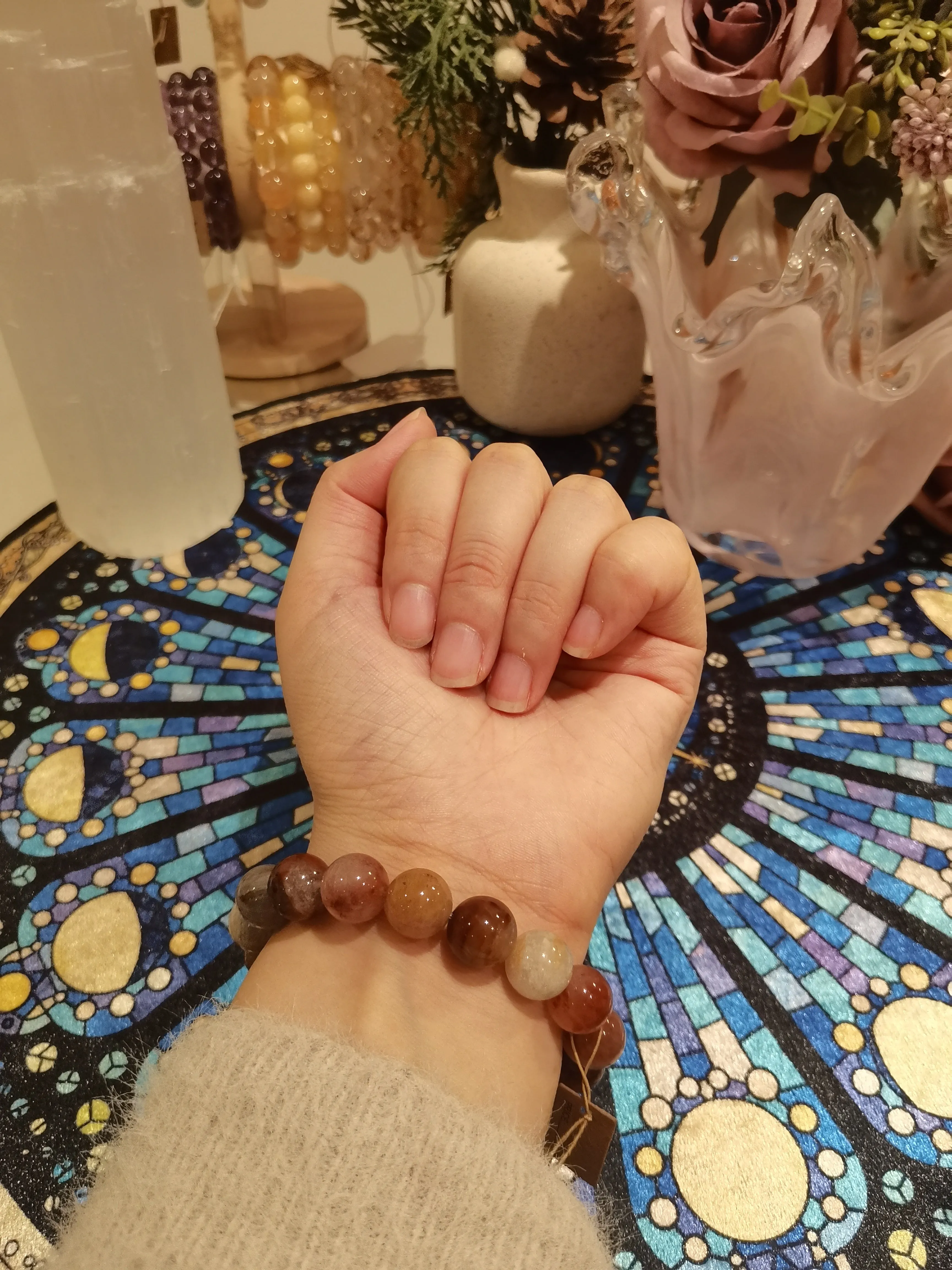 Let It Go Rabbit Hair Bracelet