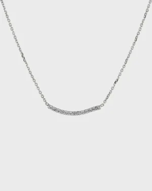Lightwave Diamond Necklace