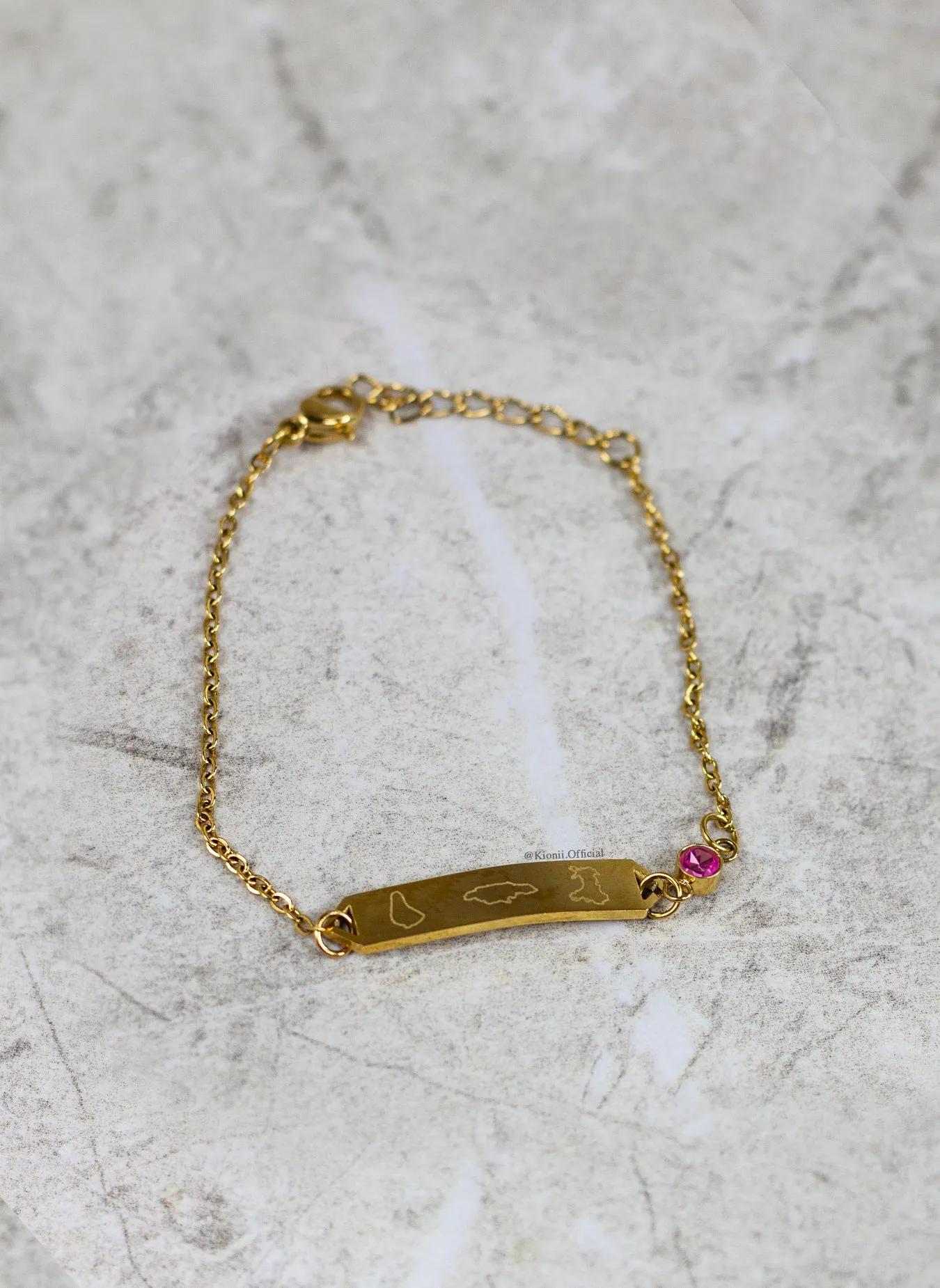 Little Roots Personalised Bracelet Girl