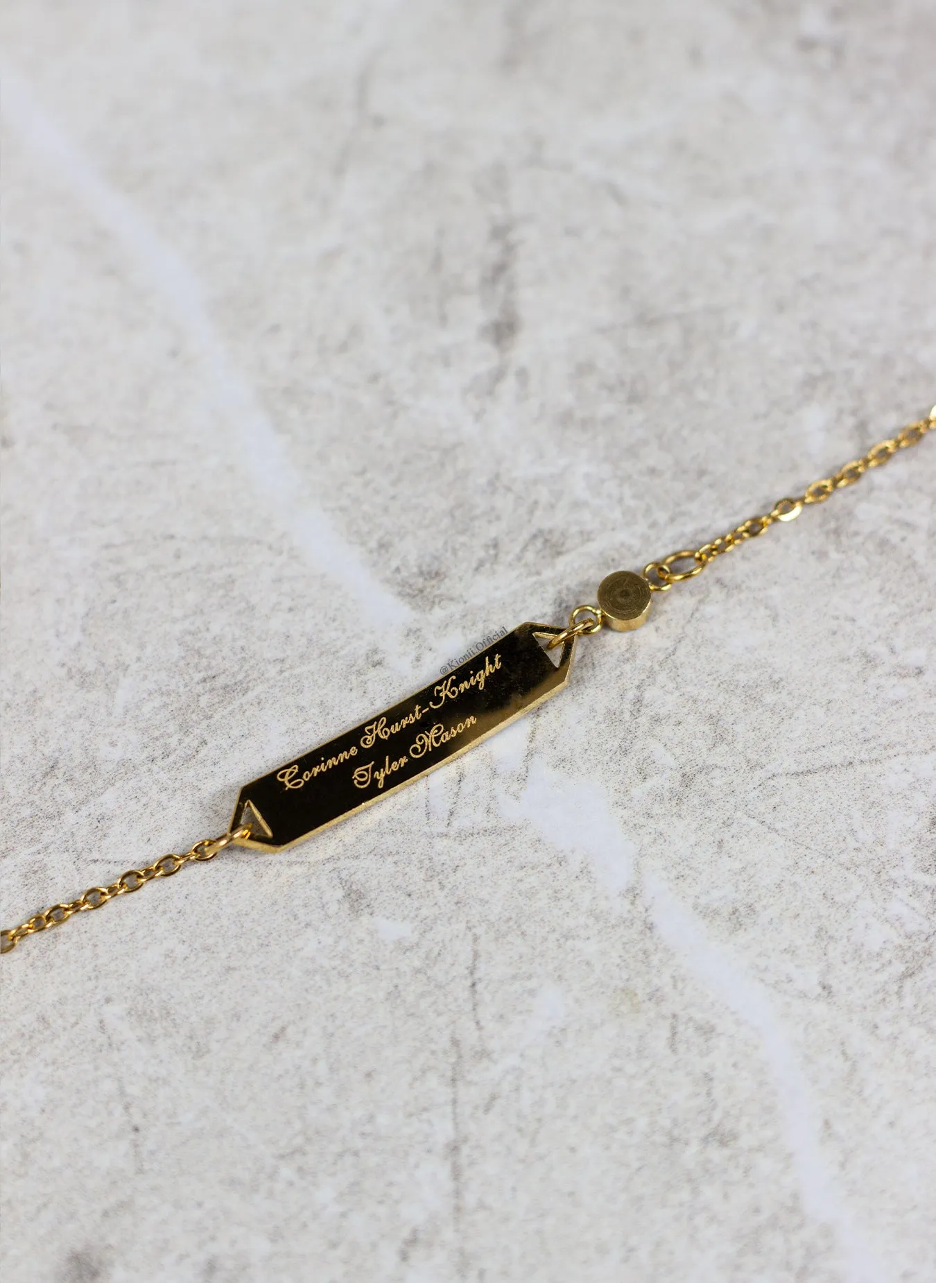 Little Roots Personalised Bracelet Girl