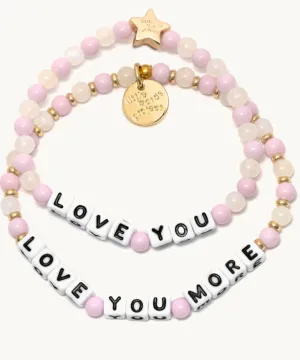 Little Words Project - Love You More & Love You Bracelet Set