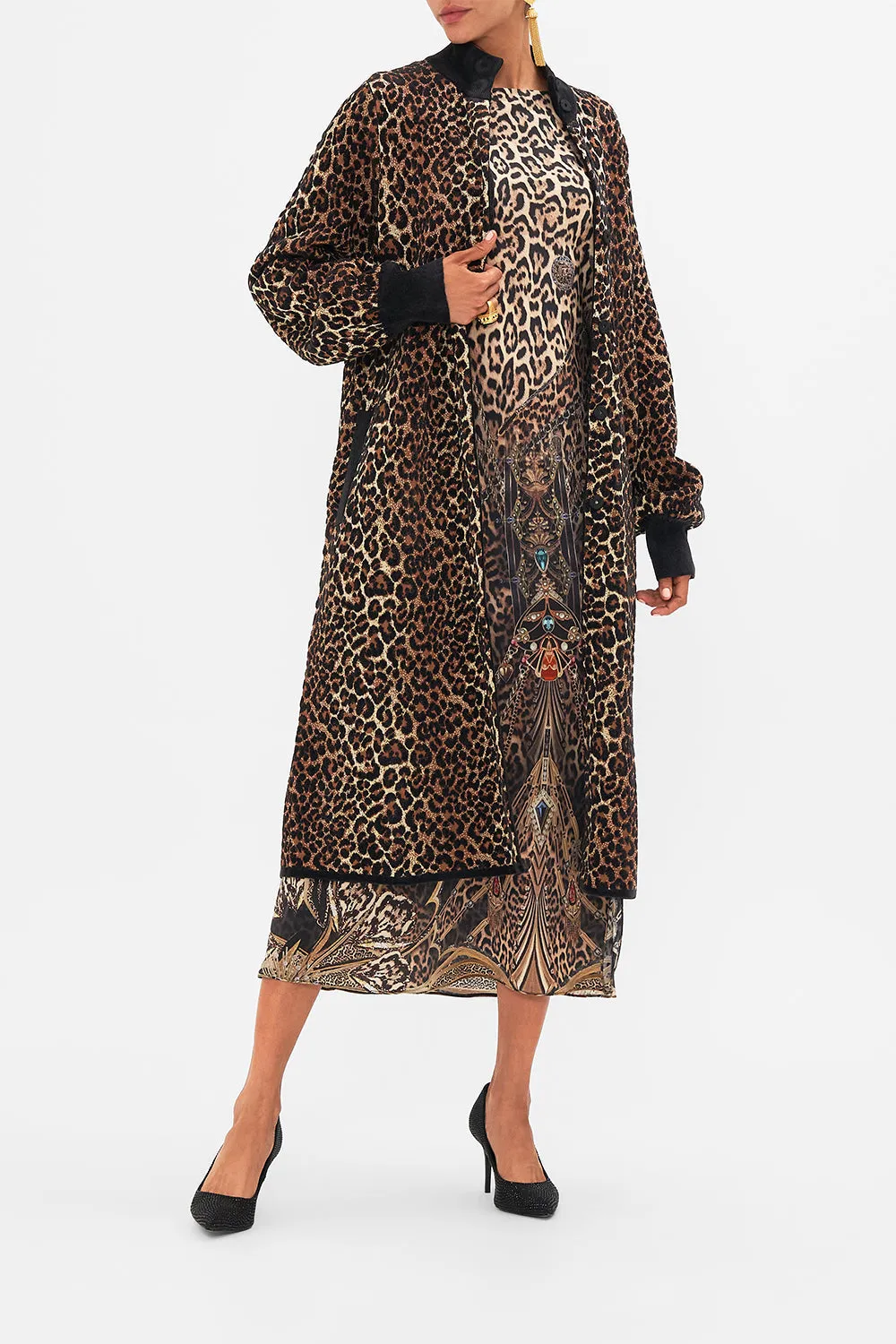 LONG SLEEVE BIAS DRESS AMSTERGLAM