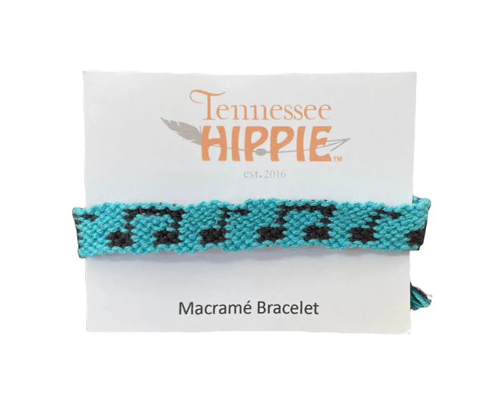 Macrame Music Note Bracelet