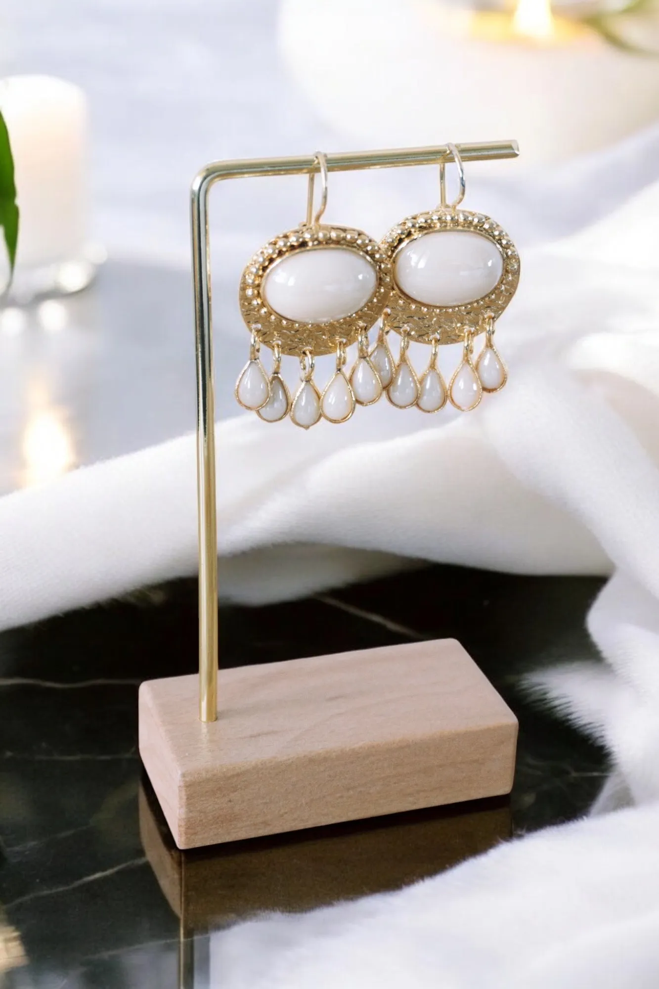 Meera Elegant Drop Earrings