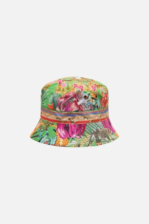 MENS REVERSIBLE BUCKET HAT CURIOUS AND CURIOUSER