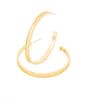 Michelle McDowell Nova Large Gold Hoops