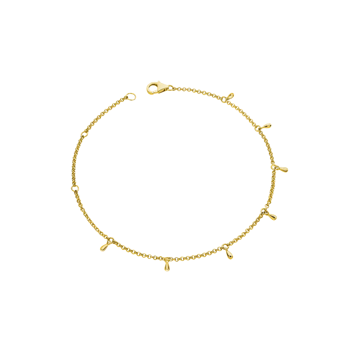 Multi Drop Anklet