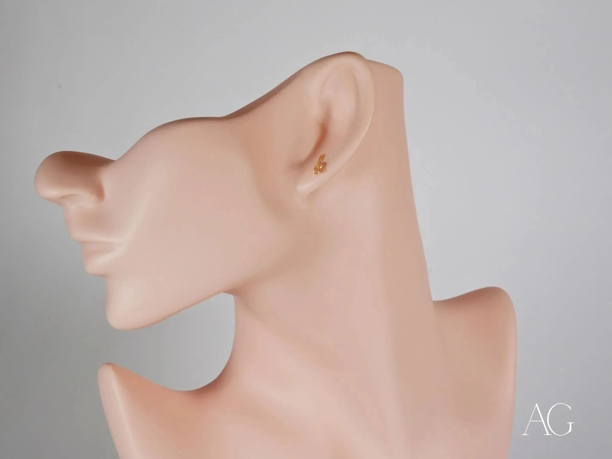 Music Note Earrings – Elegant & Lightweight