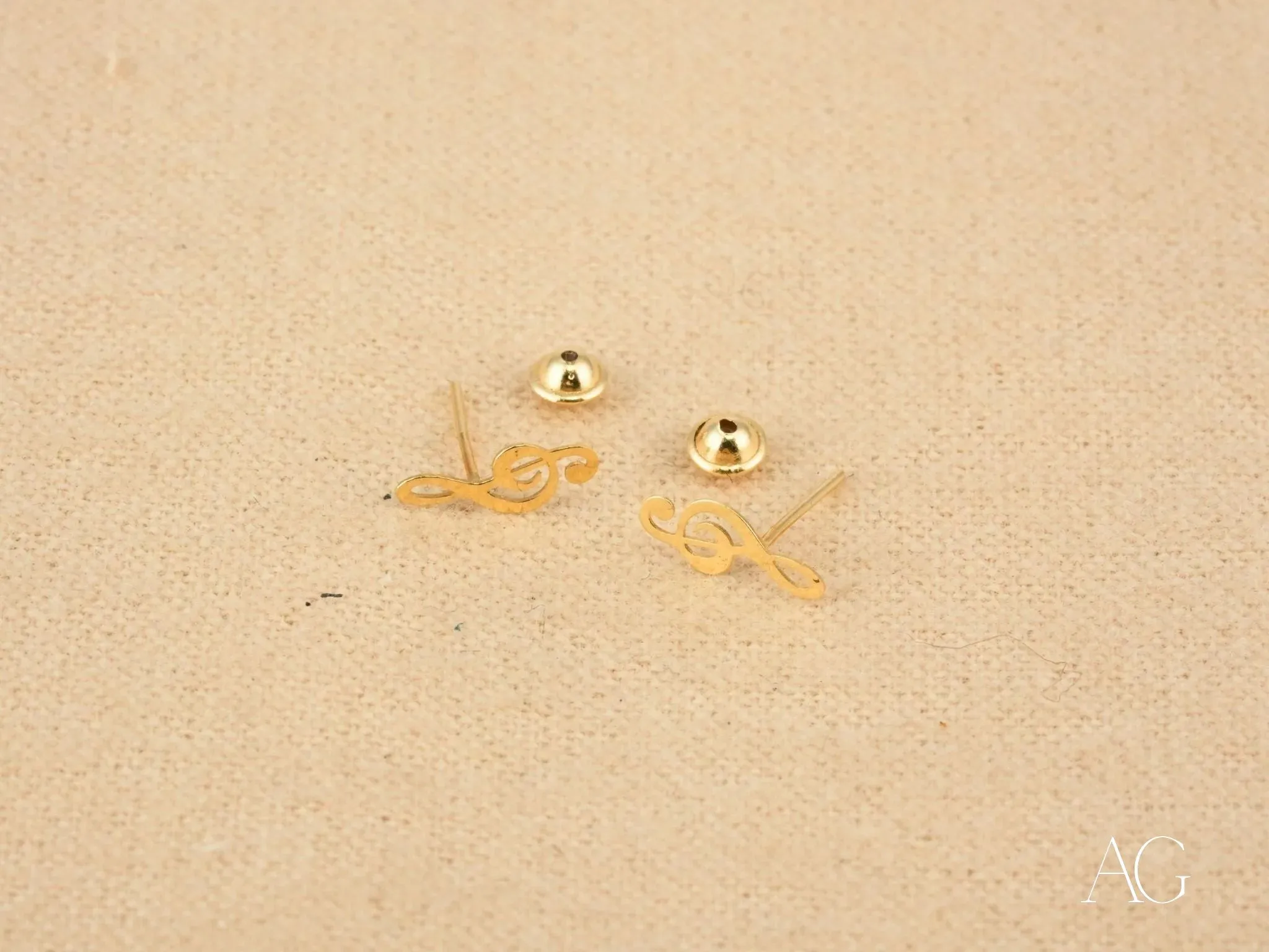 Music Note Earrings – Elegant & Lightweight