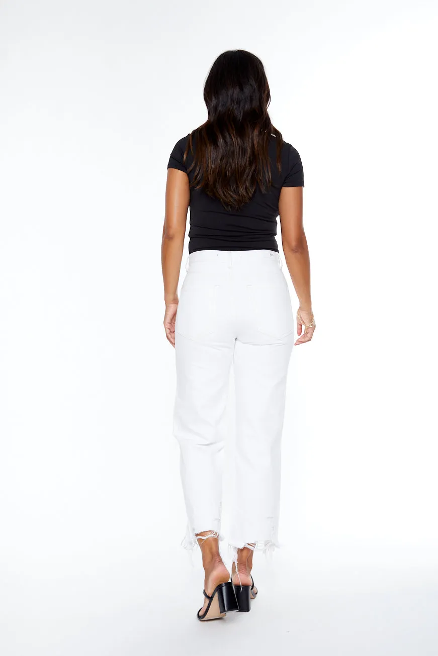 Nash Vegas 90's Crop in White