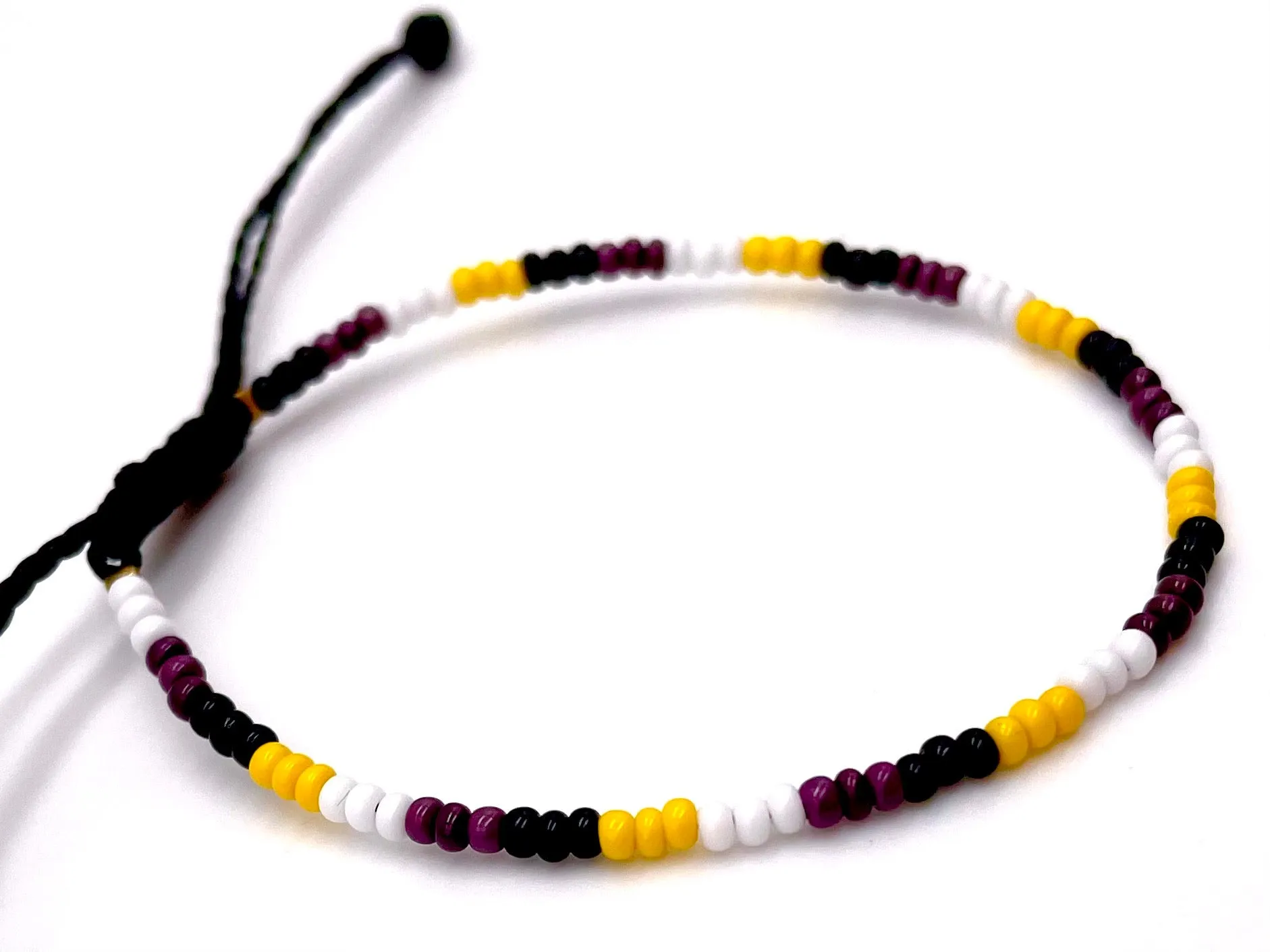 Non-Binary Pride Adjustable Bracelet