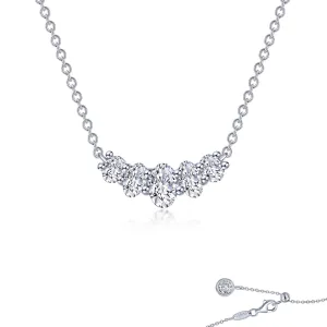 Oval Five-Stone Necklace N0260CLP20