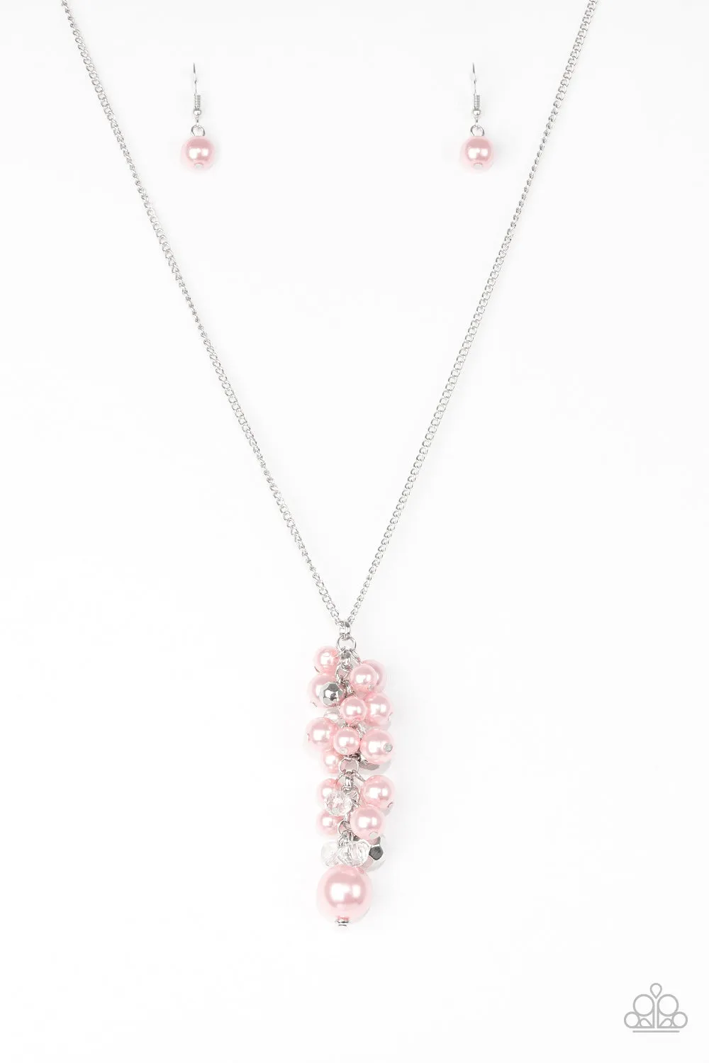 Paparazzi Belle Of The BALLROOM Pink Long Necklace - P2RE-PKXX-180XX